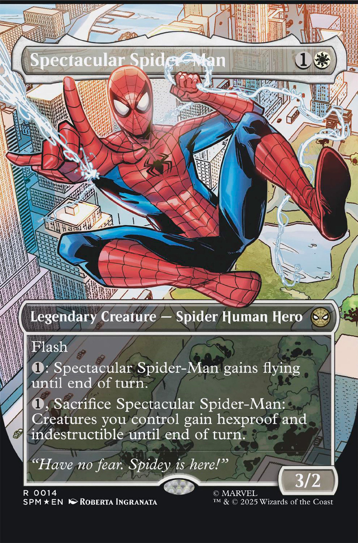 Amazing Spider-Man #28 Roberta Ingranata Magic: The Gathering Variant | Odin's Place