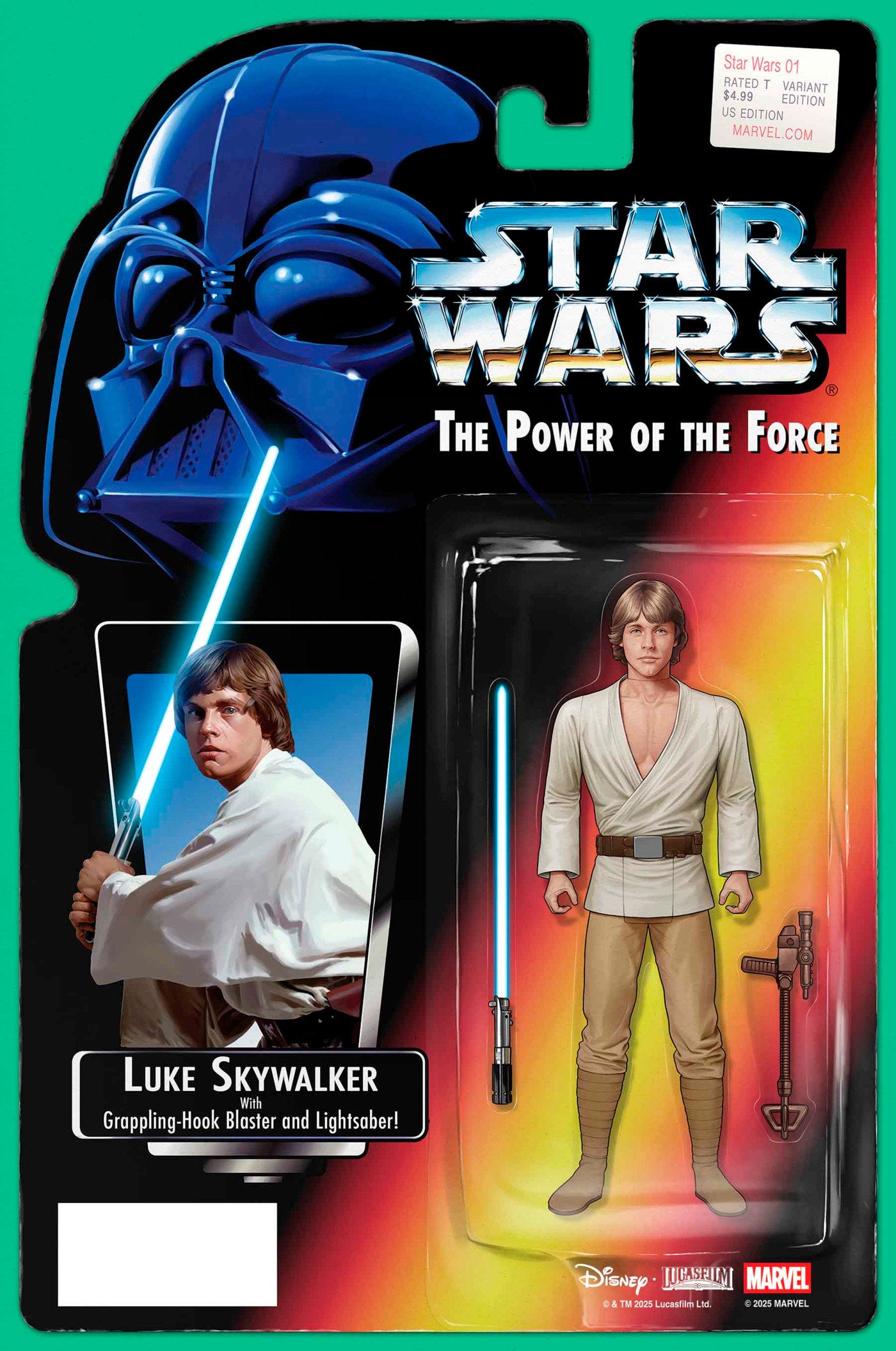 Star Wars #1 John Tyler Christopher Action Figure Variant | Dragon's Lair Comics and Fantasy Houston TX