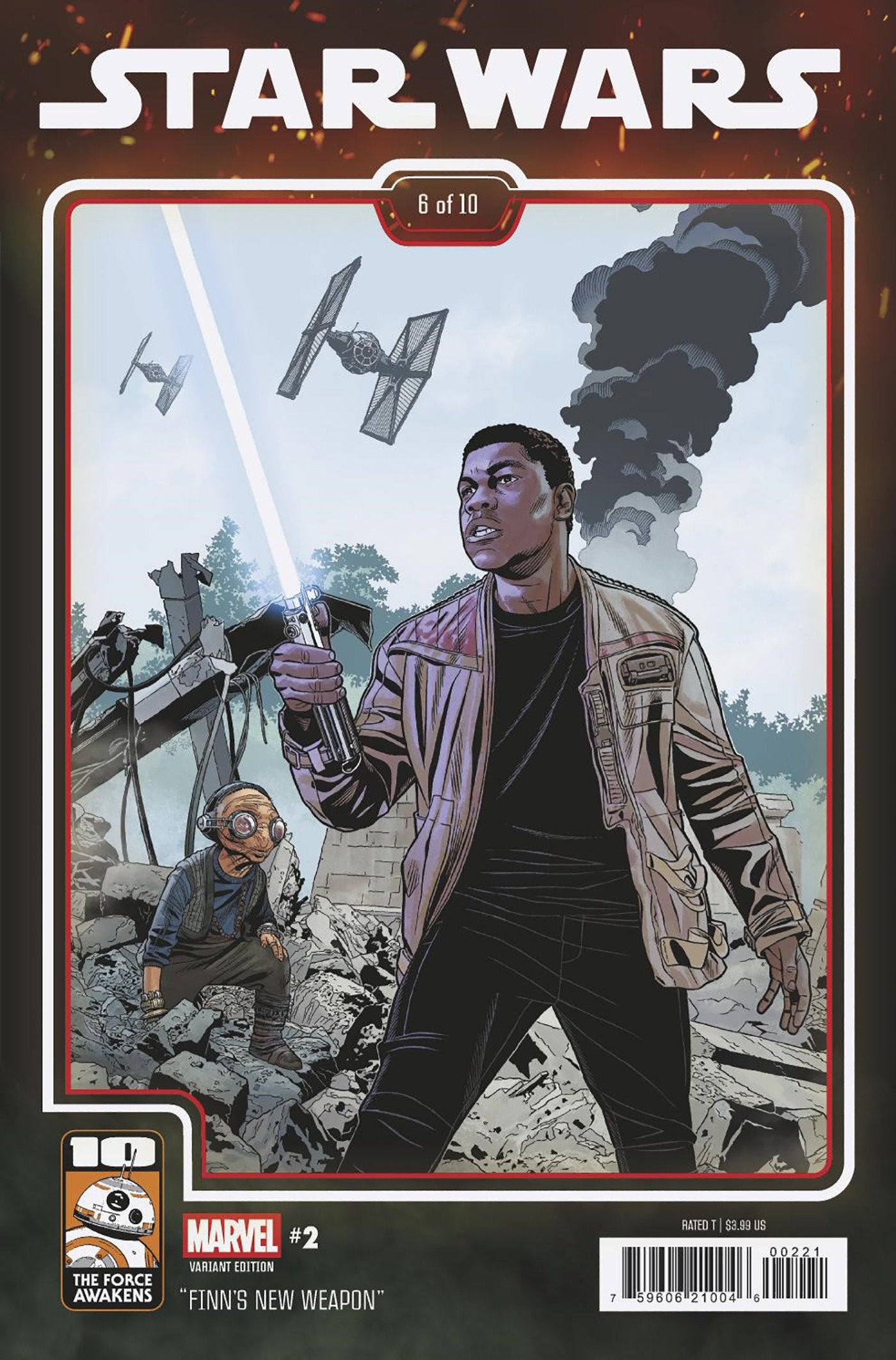 Star Wars #2 Chris Sprouse The Force Awakens 10th Anniversary Variant | Dragon's Lair Comics and Fantasy Houston TX