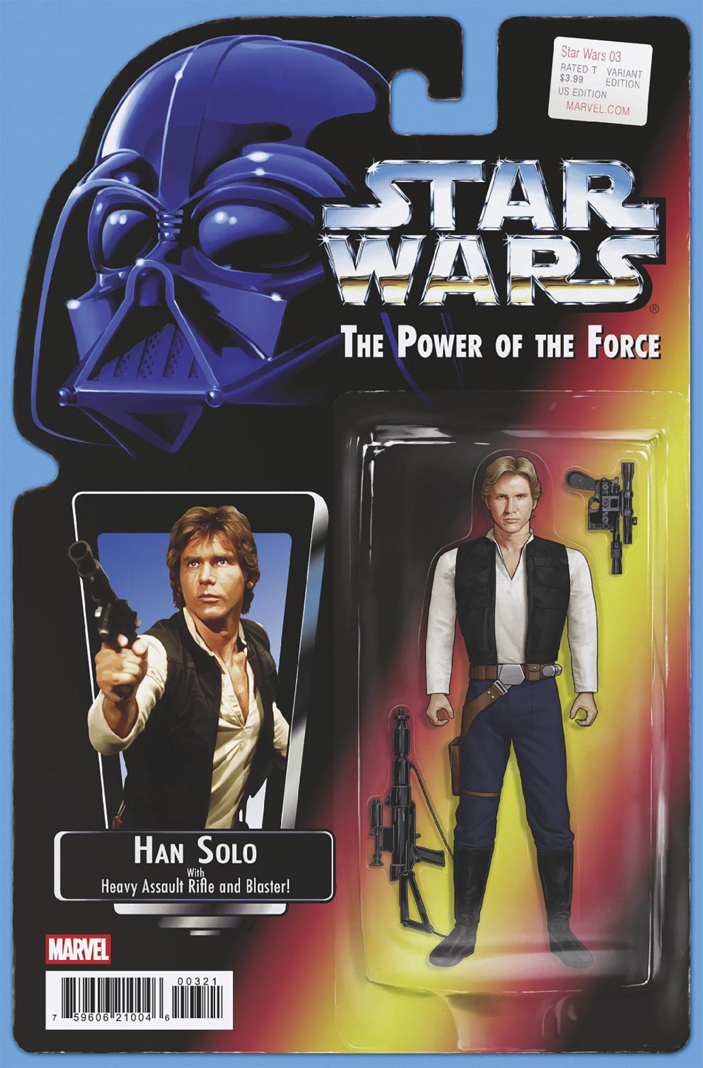 Star Wars #3 John Tyler Christopher Action Figure Variant | Dragon's Lair Comics and Fantasy Houston TX