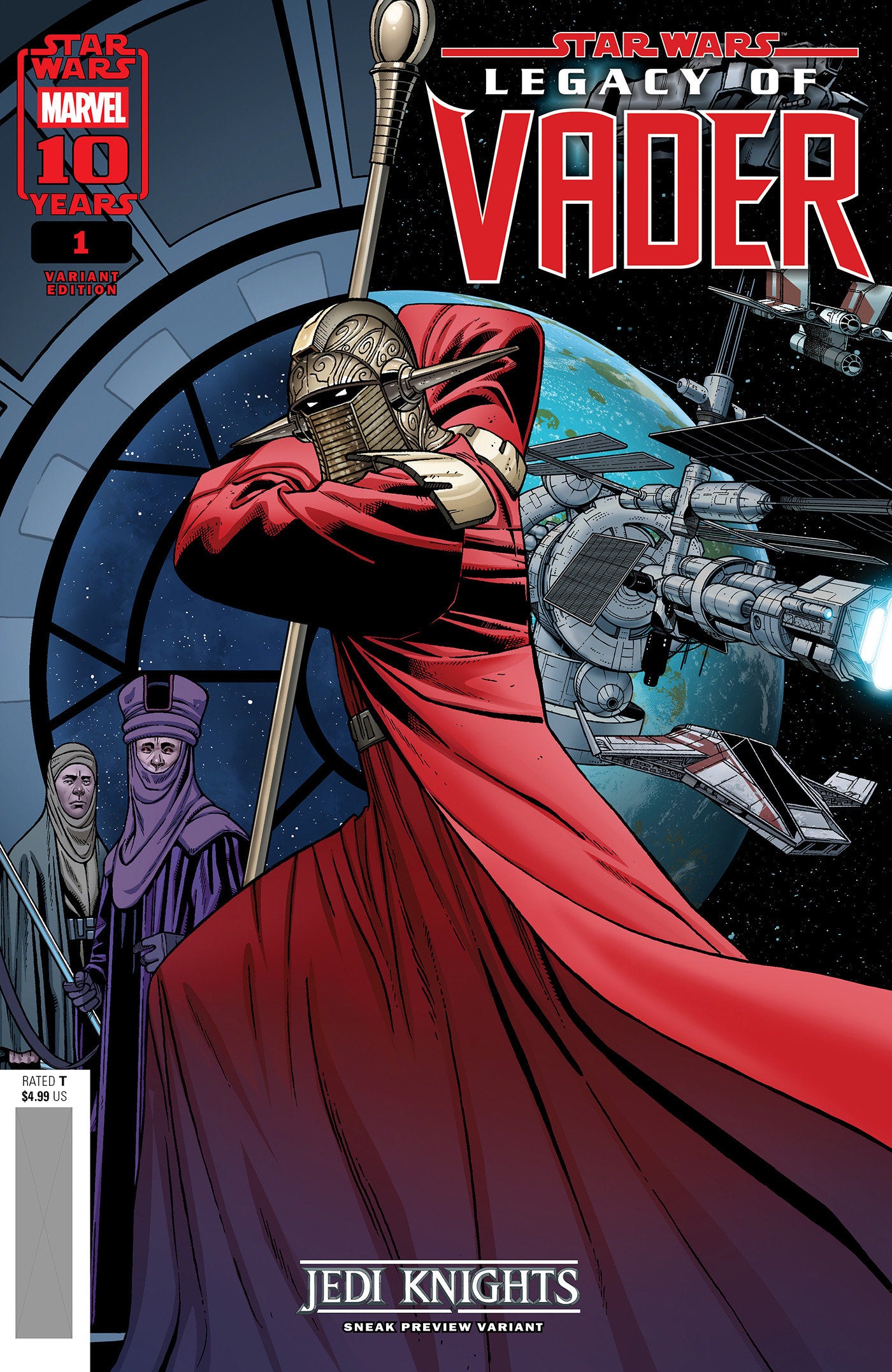 Star Wars Legacy Of Vader #1 Jedi Knights Sneak Preview Variant | Dragon's Lair Comics and Fantasy Houston TX