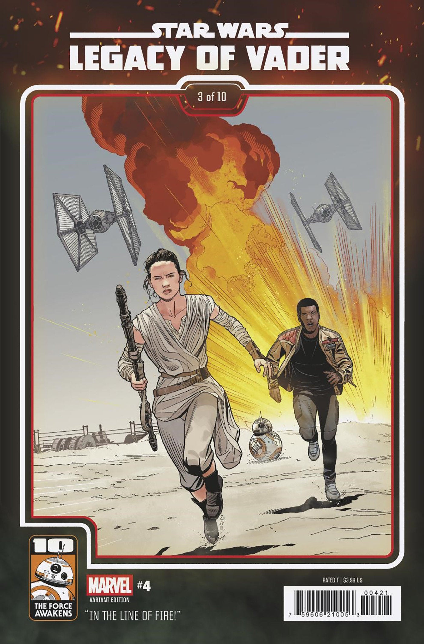 Star Wars Legacy Of Vader #4 Force Awakens 10th Ann Variant | Dragon's Lair Comics and Fantasy Houston TX