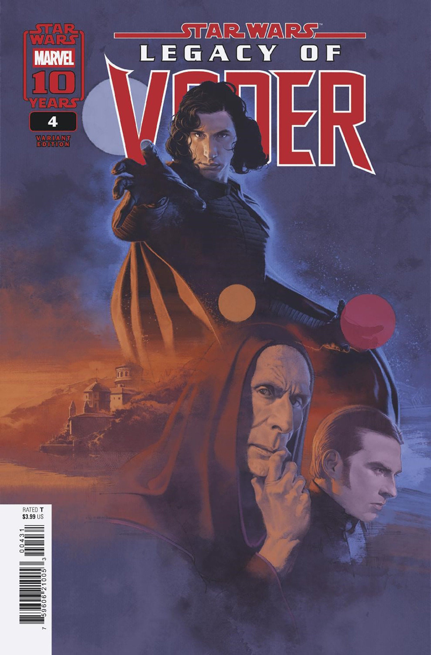 Star Wars Legacy Of Vader #4 Marc Aspinall Variant | Dragon's Lair Comics and Fantasy Houston TX