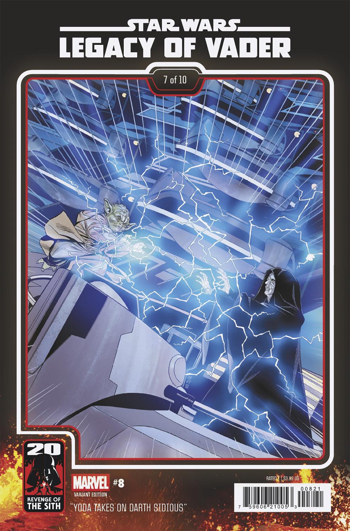 Star Wars: Legacy Of Vader #8 Chris Sprouse Revenge Of The Sith 20 Th Anniversary Variant | Dragon's Lair Comics and Fantasy Houston TX