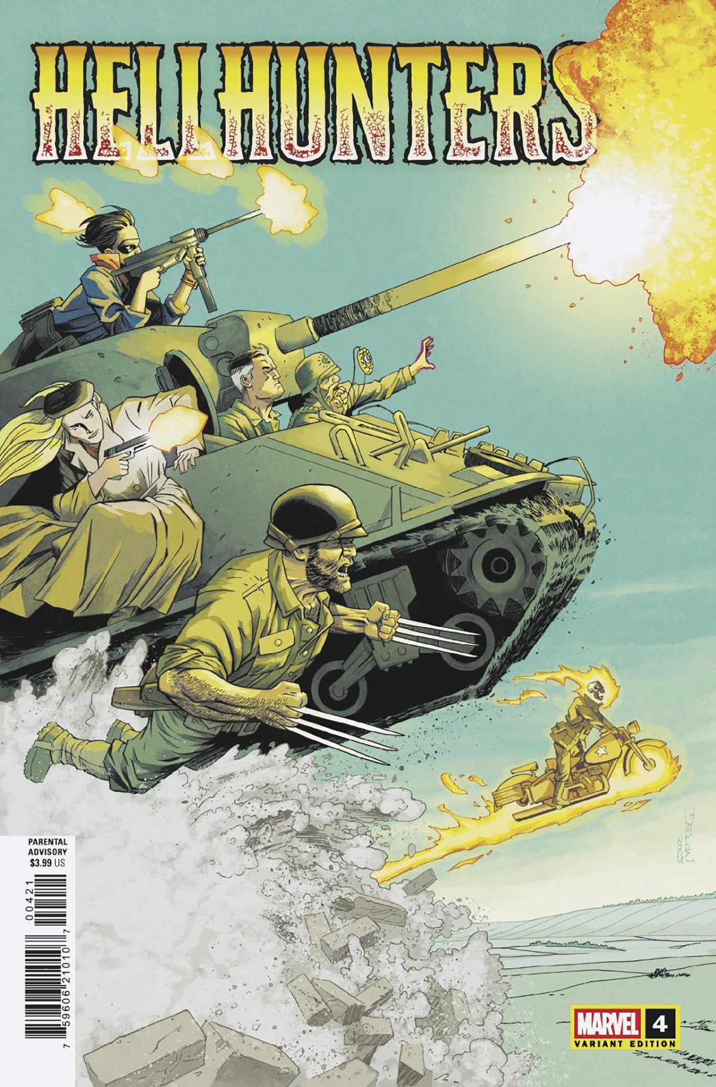 Hellhunters #4 Declan Shalvey Variant | Dragon's Lair Comics and Fantasy Houston TX