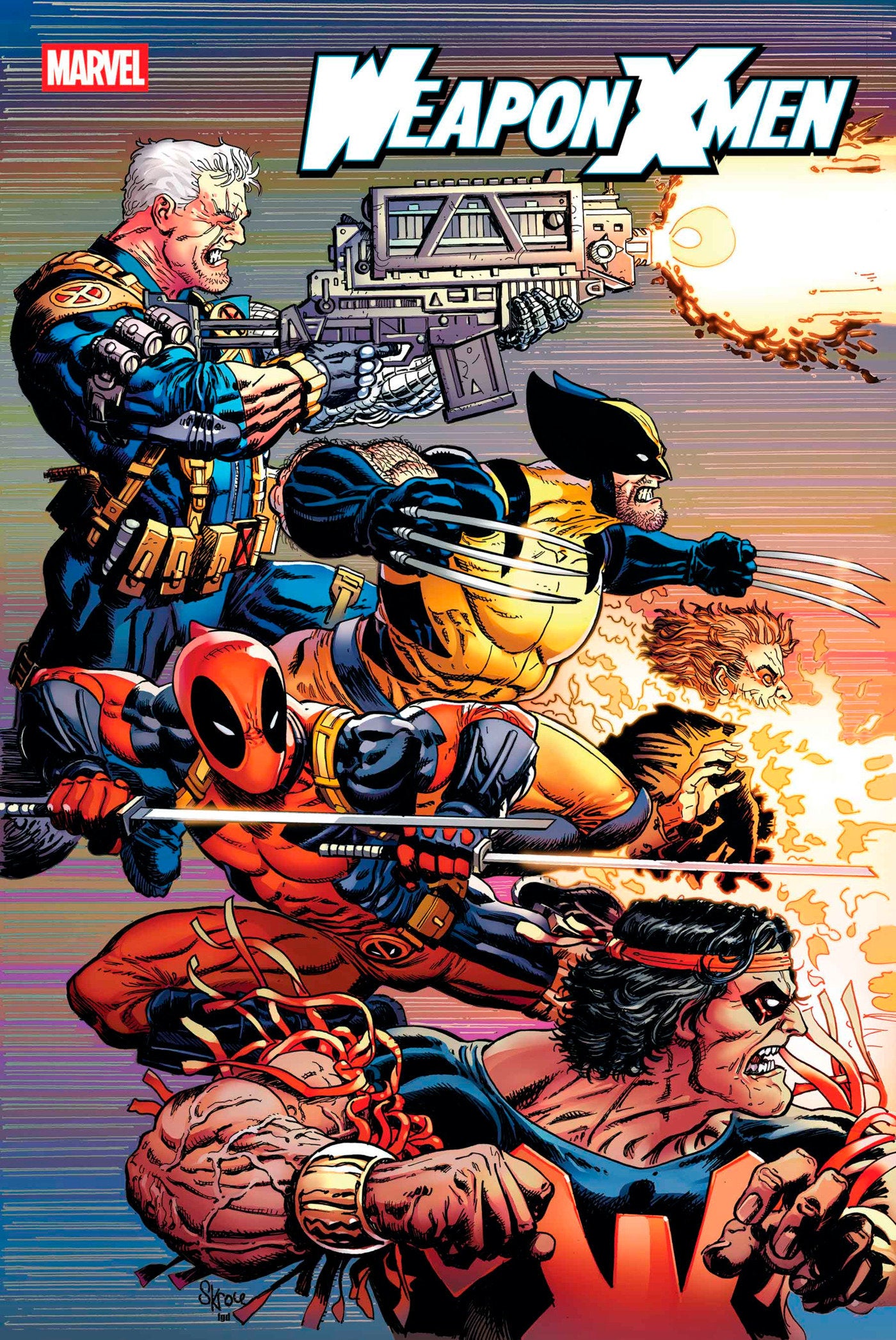 Weapon X-Men #5 Steve Skroce Variant | Dragon's Lair Comics and Fantasy Houston TX