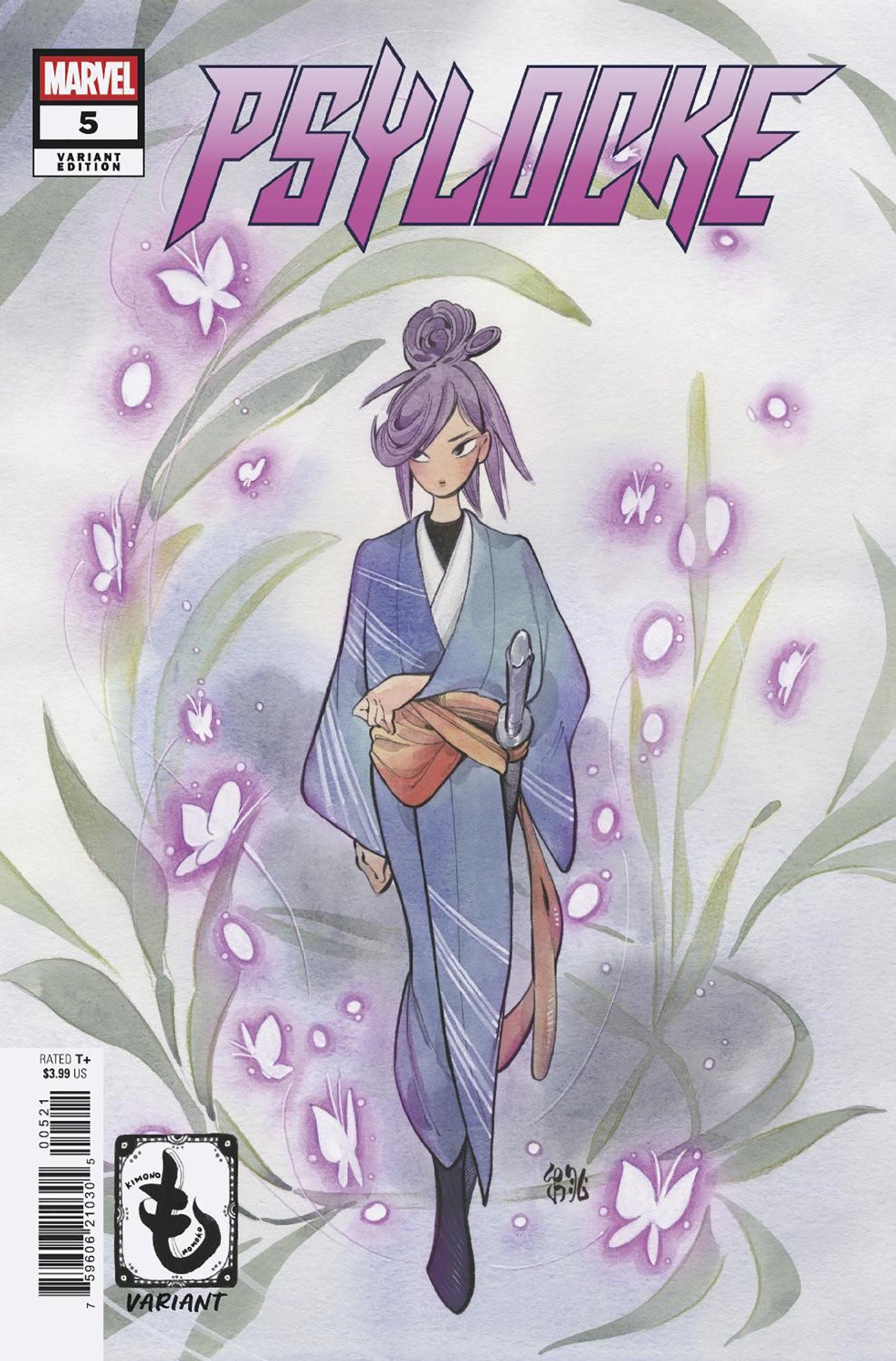 Psylocke #5 Peach Momoko Kimono Variant | Dragon's Lair Comics and Fantasy Houston TX