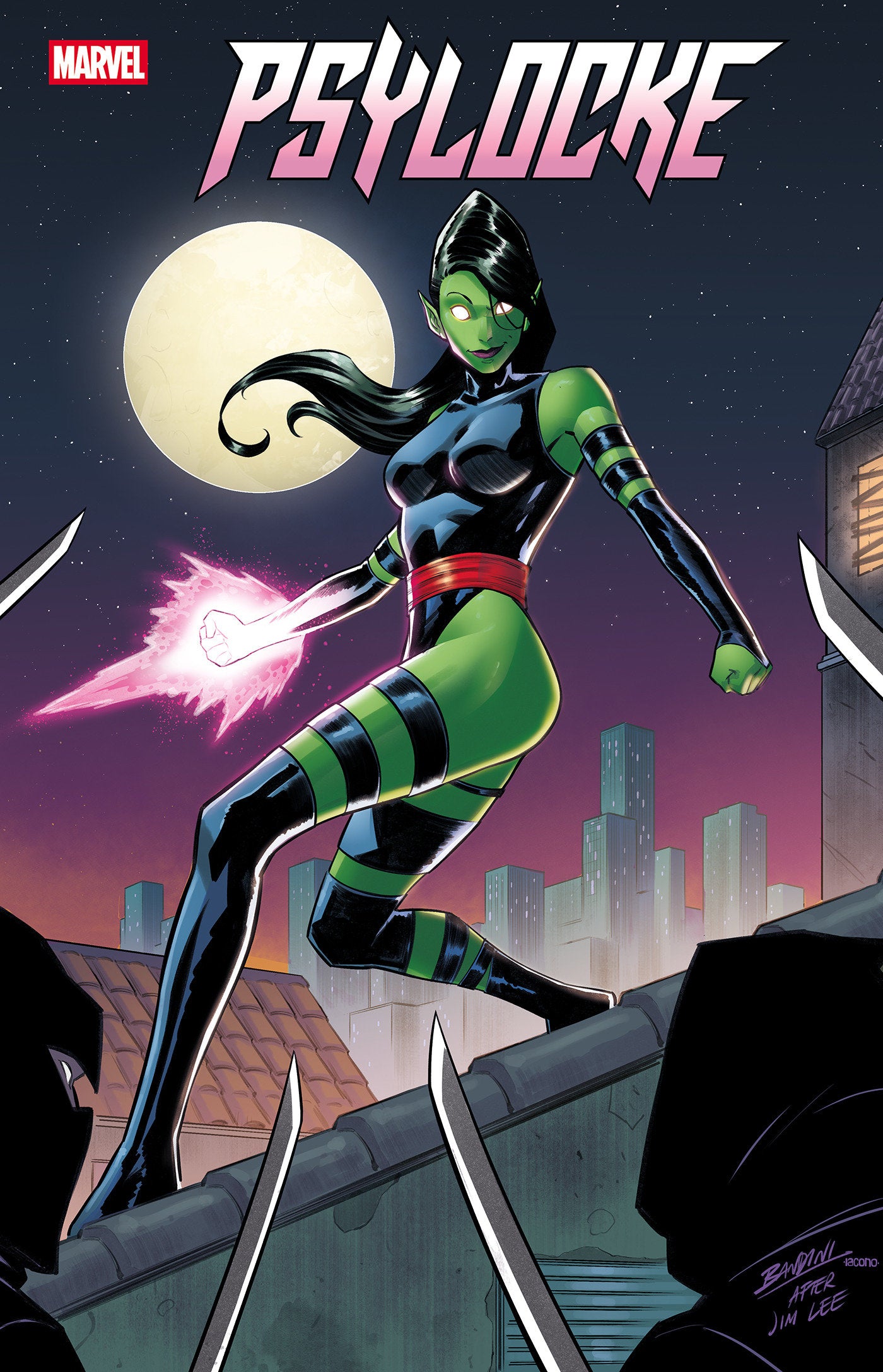 Psylocke #7 Michele Bandini Impossible! Variant | Dragon's Lair Comics and Fantasy Houston TX