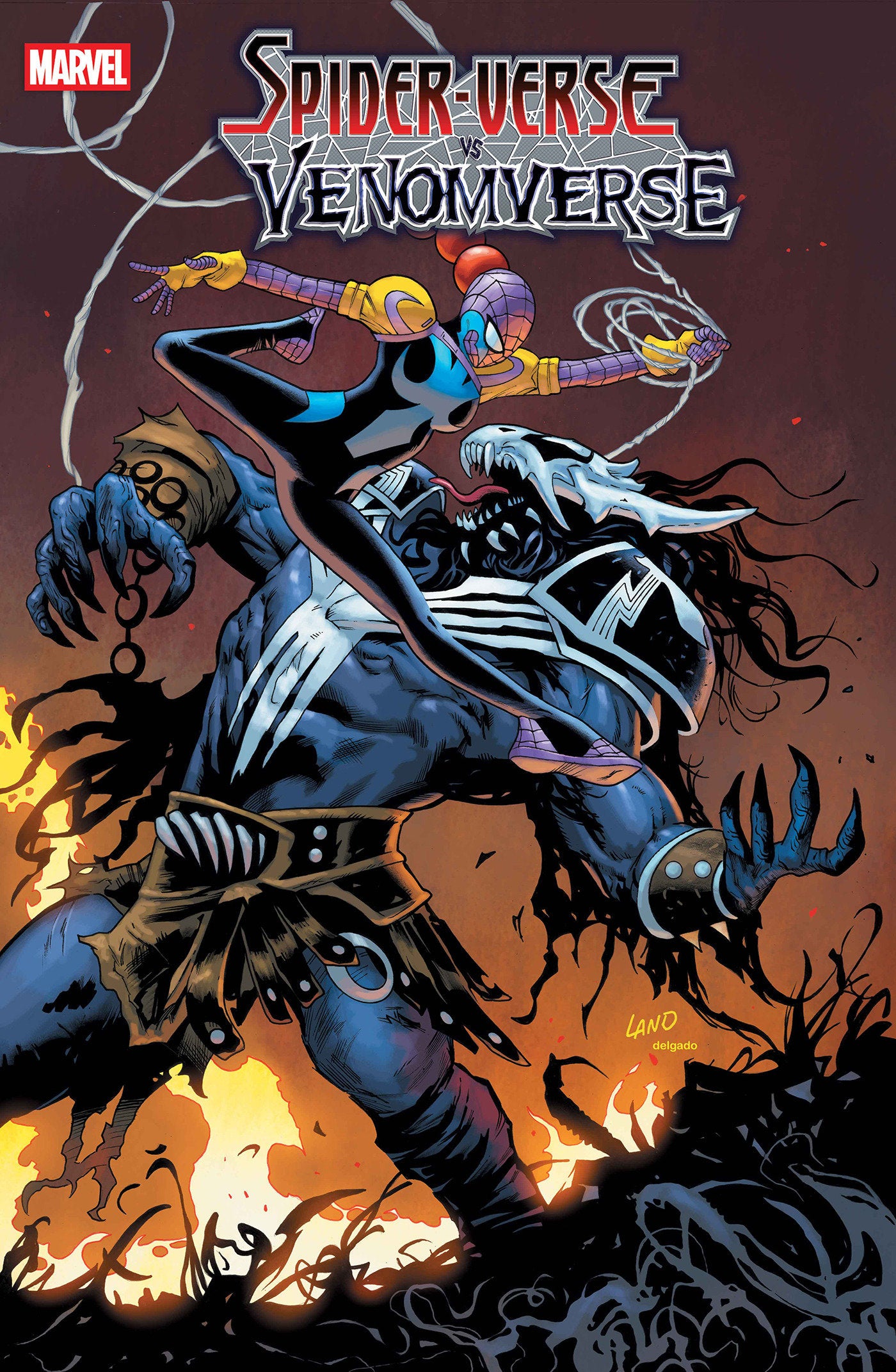 Spider-Verse vs. Venomverse #1 Greg Land Variant | Dragon's Lair Comics and Fantasy Houston TX