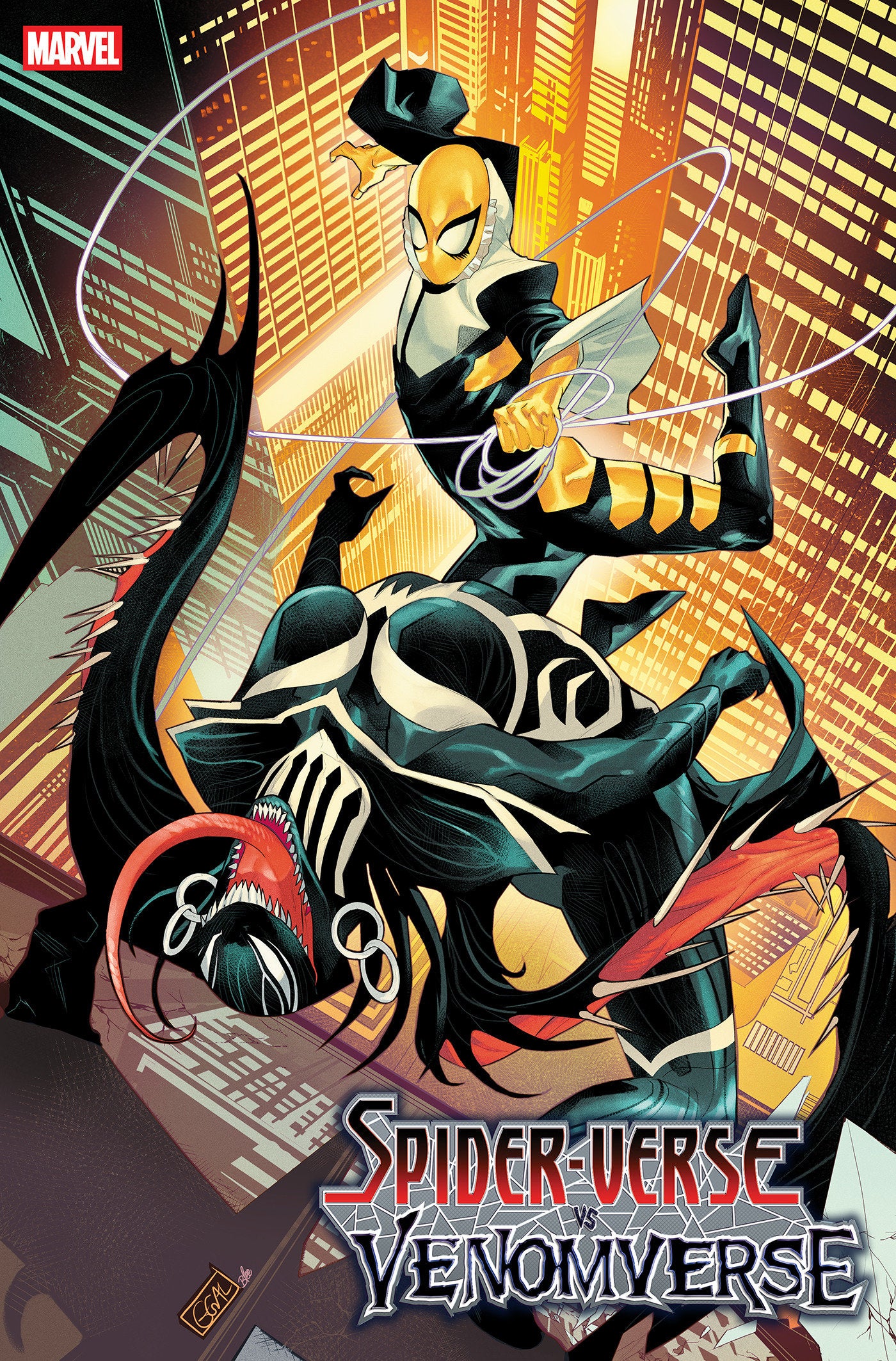 Spider-Verse vs. Venomverse #2 Edwin Galmon Variant | Dragon's Lair Comics and Fantasy Houston TX