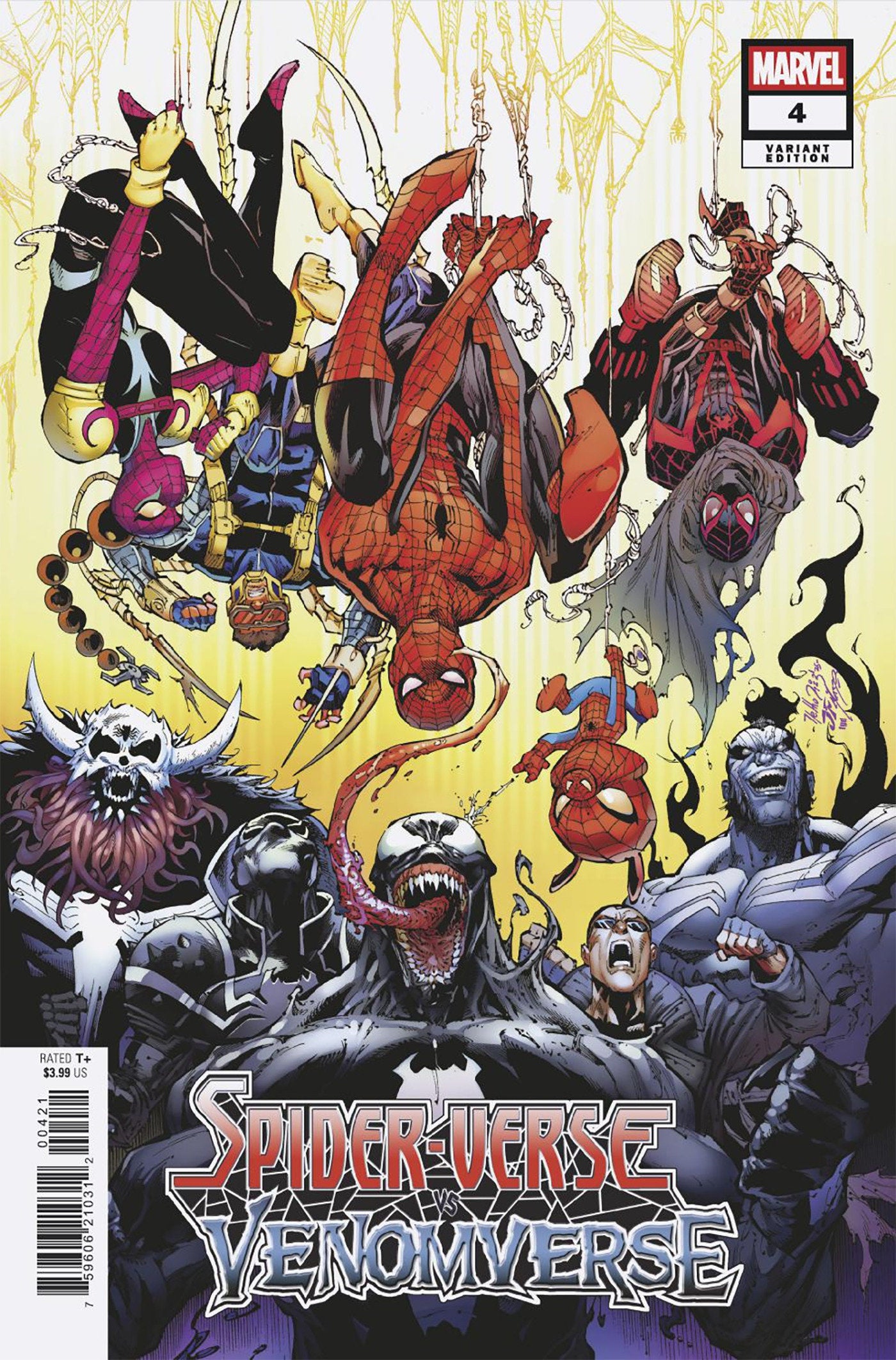 Spider-Verse vs. Venomverse #4 Netho Diaz Variant | Dragon's Lair Comics and Fantasy Houston TX