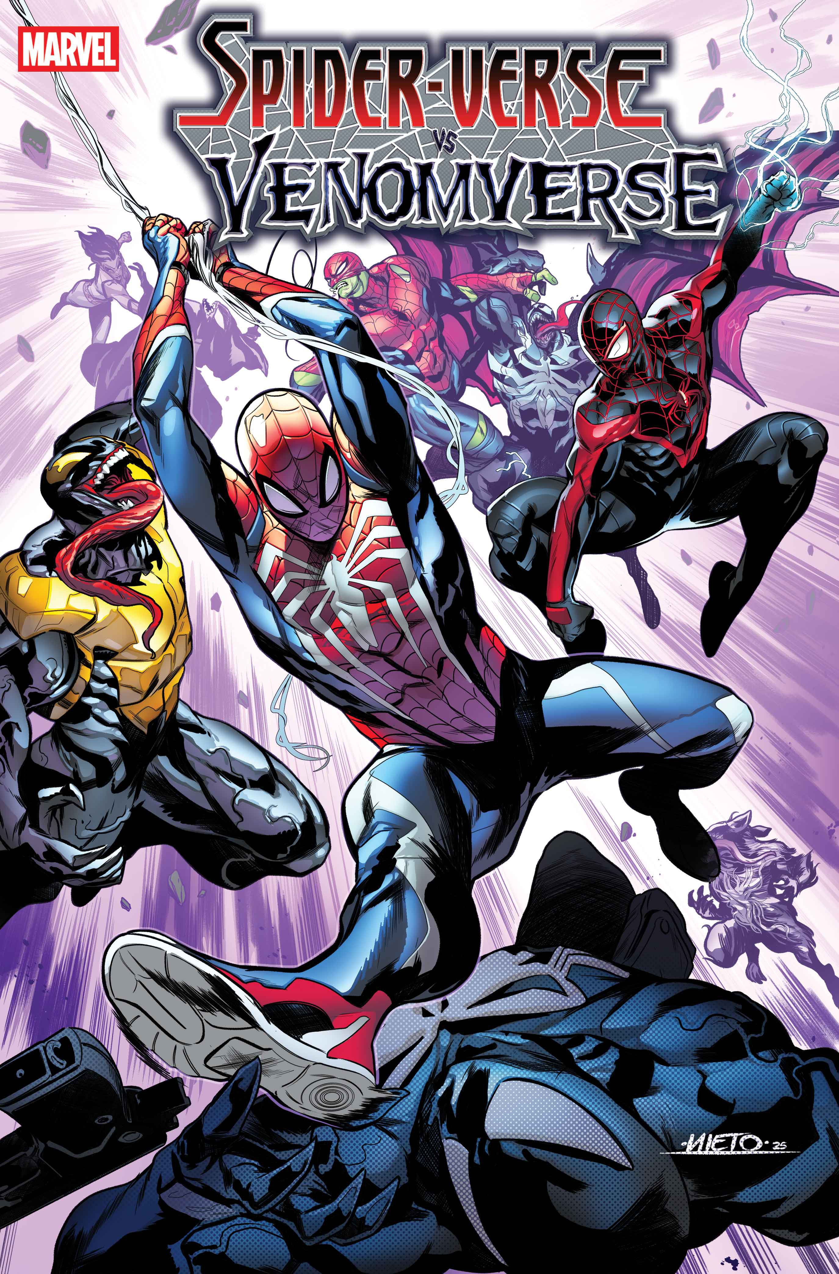 Spider Verse vs. Venomverse #5 Carlos Nieto Variant | Dragon's Lair Comics and Fantasy Houston TX