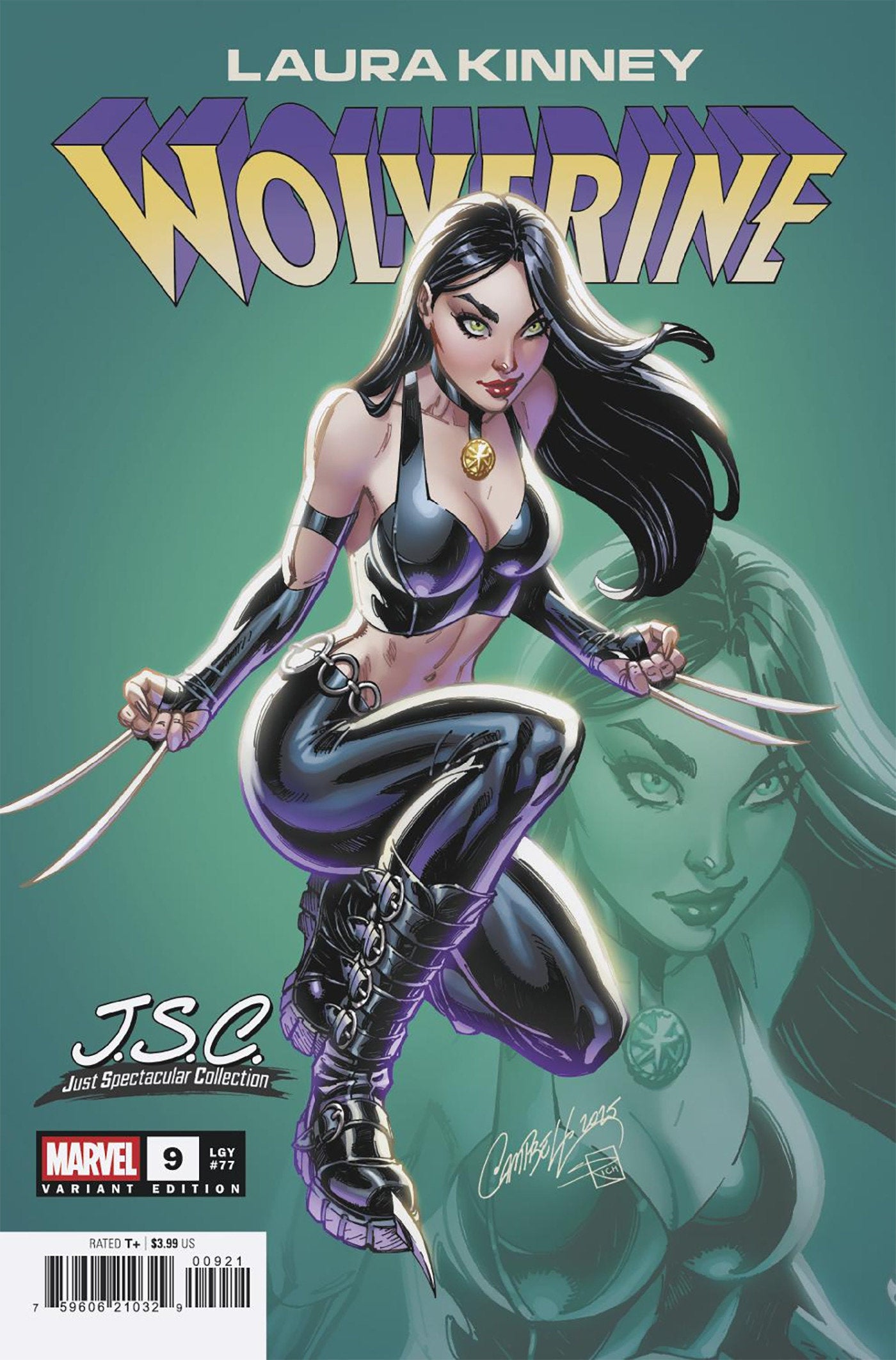 Laura Kinney: Wolverine #9 J. Scott Campbell Just Spectacular Collection Variant | Dragon's Lair Comics and Fantasy Houston TX