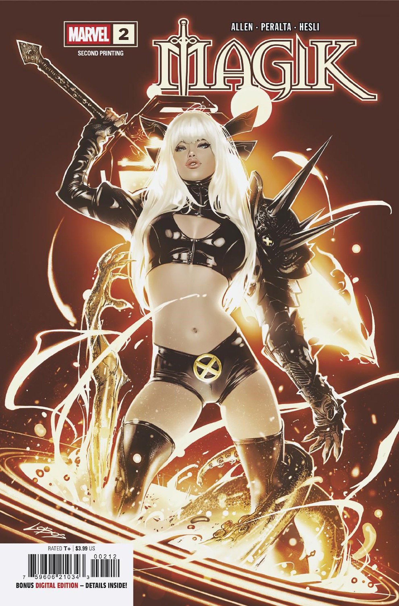 Magik #2 Pablo Villalobos 2nd Print Variant | Dragon's Lair Comics and Fantasy Houston TX