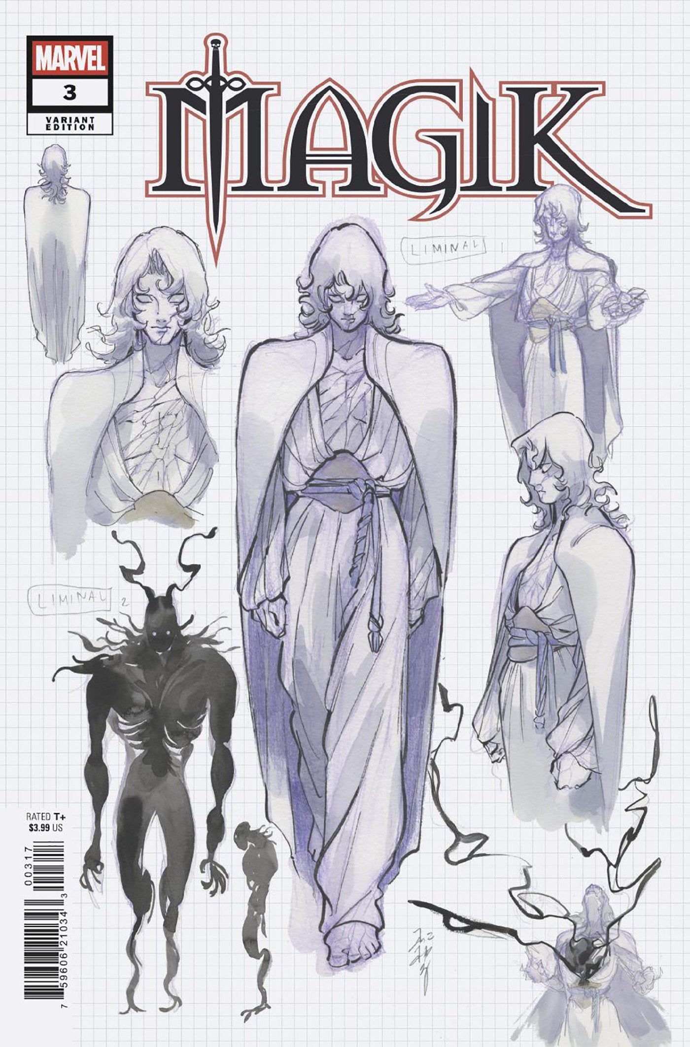 Magik #3 10 Copy Variant Edition Peach Momoko Design Variant | Dragon's Lair Comics and Fantasy Houston TX