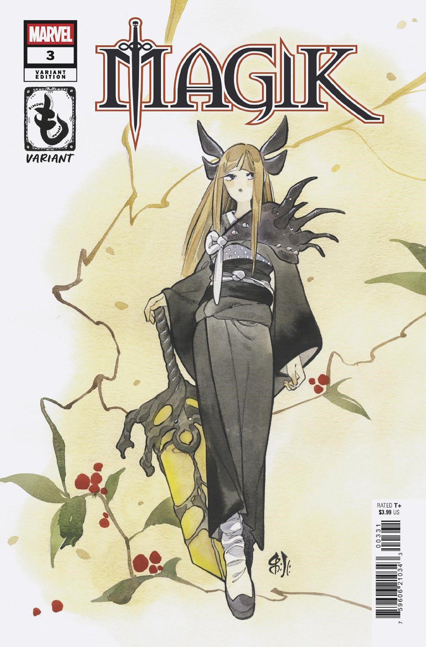 Magik #3 Peach Momoko Kimono Variant | Dragon's Lair Comics and Fantasy Houston TX