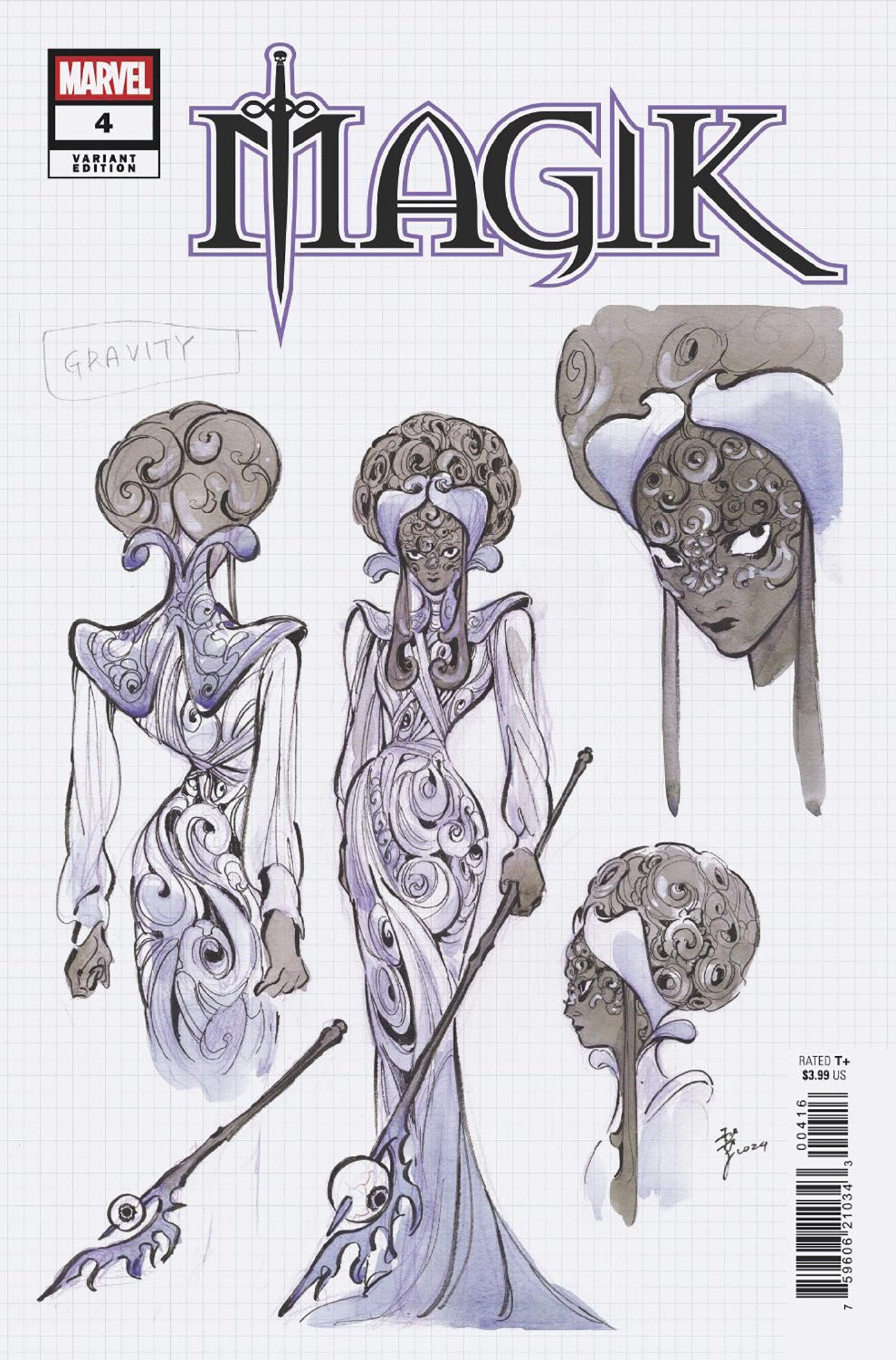 Magik #4 10 Copy Variant Edition Peach Momoko Design Variant | Dragon's Lair Comics and Fantasy Houston TX