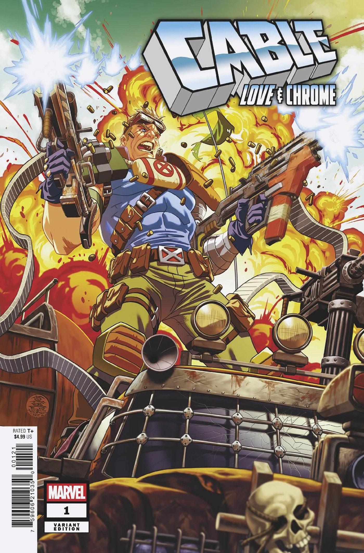 Cable: Love And Chrome #1 Mark Brooks Variant | Dragon's Lair Comics and Fantasy Houston TX