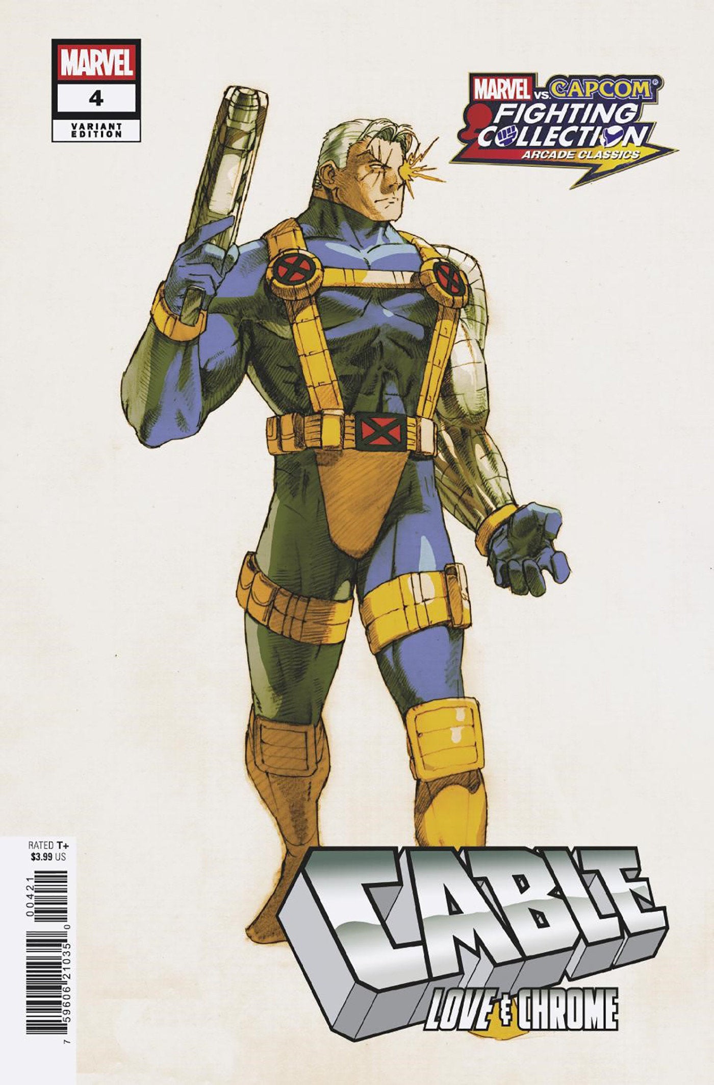 Cable: Love And Chrome #4 Bengus Marvel vs. Capcom Variant | Dragon's Lair Comics and Fantasy Houston TX
