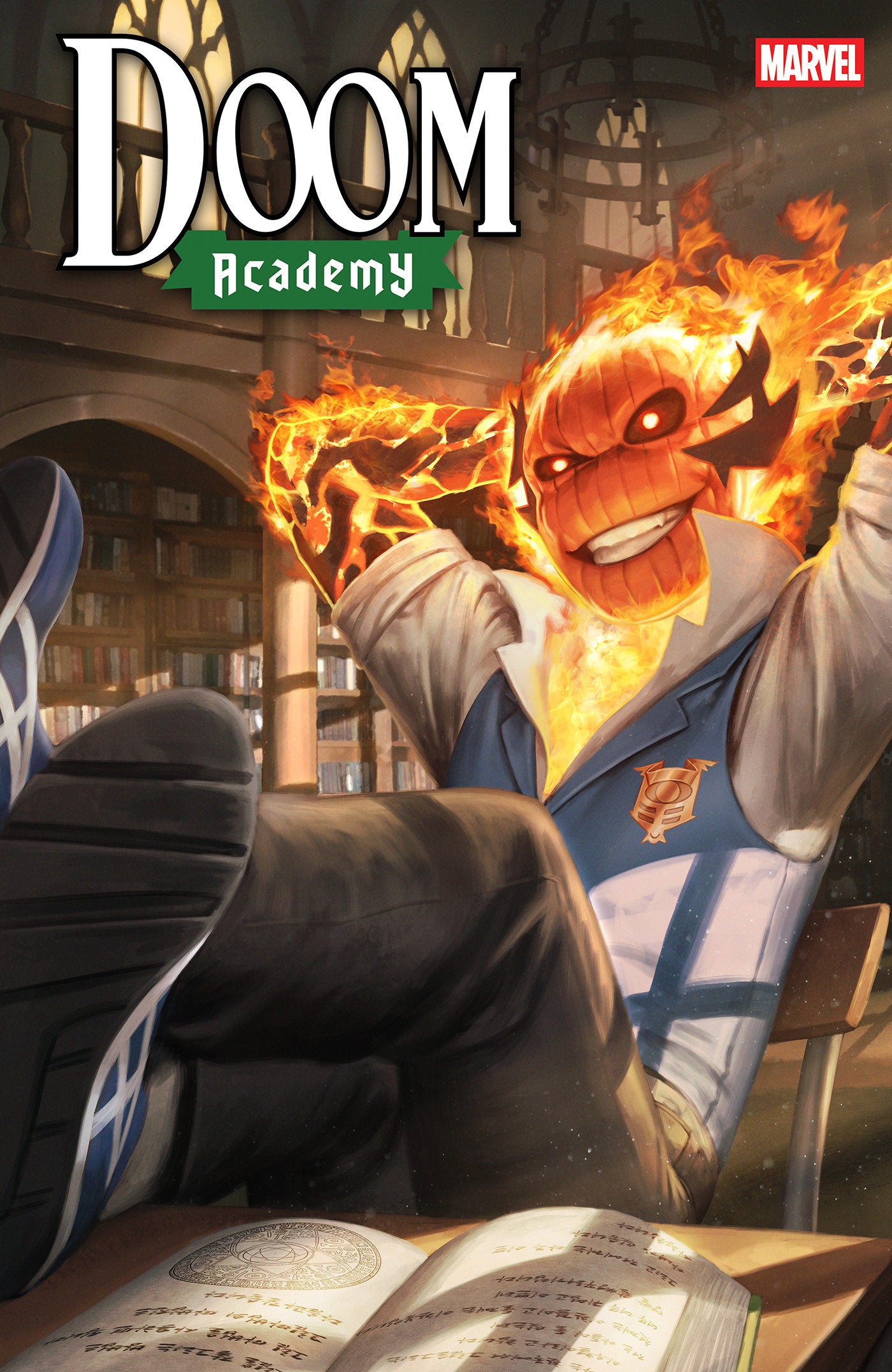Doom Academy #2 Woo-Chul Lee Doyle Dormammu Variant [Doom] | Dragon's Lair Comics and Fantasy Houston TX