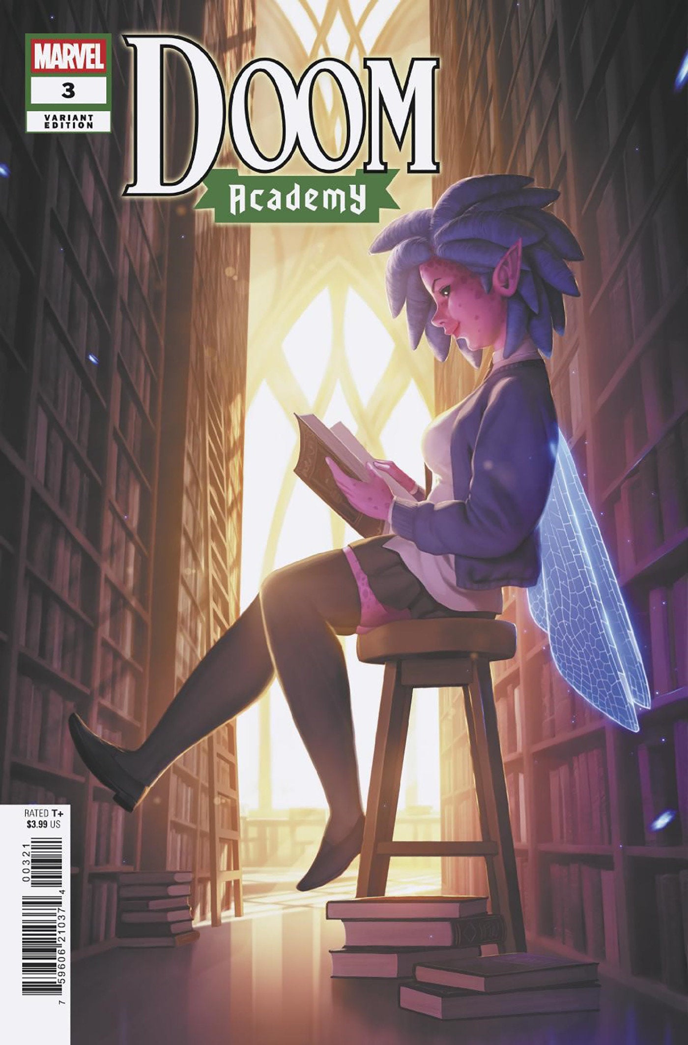 Doom Academy #3 Woo-Chul Lee Shaylee Moonpeddle Variant [Doom] | Dragon's Lair Comics and Fantasy Houston TX