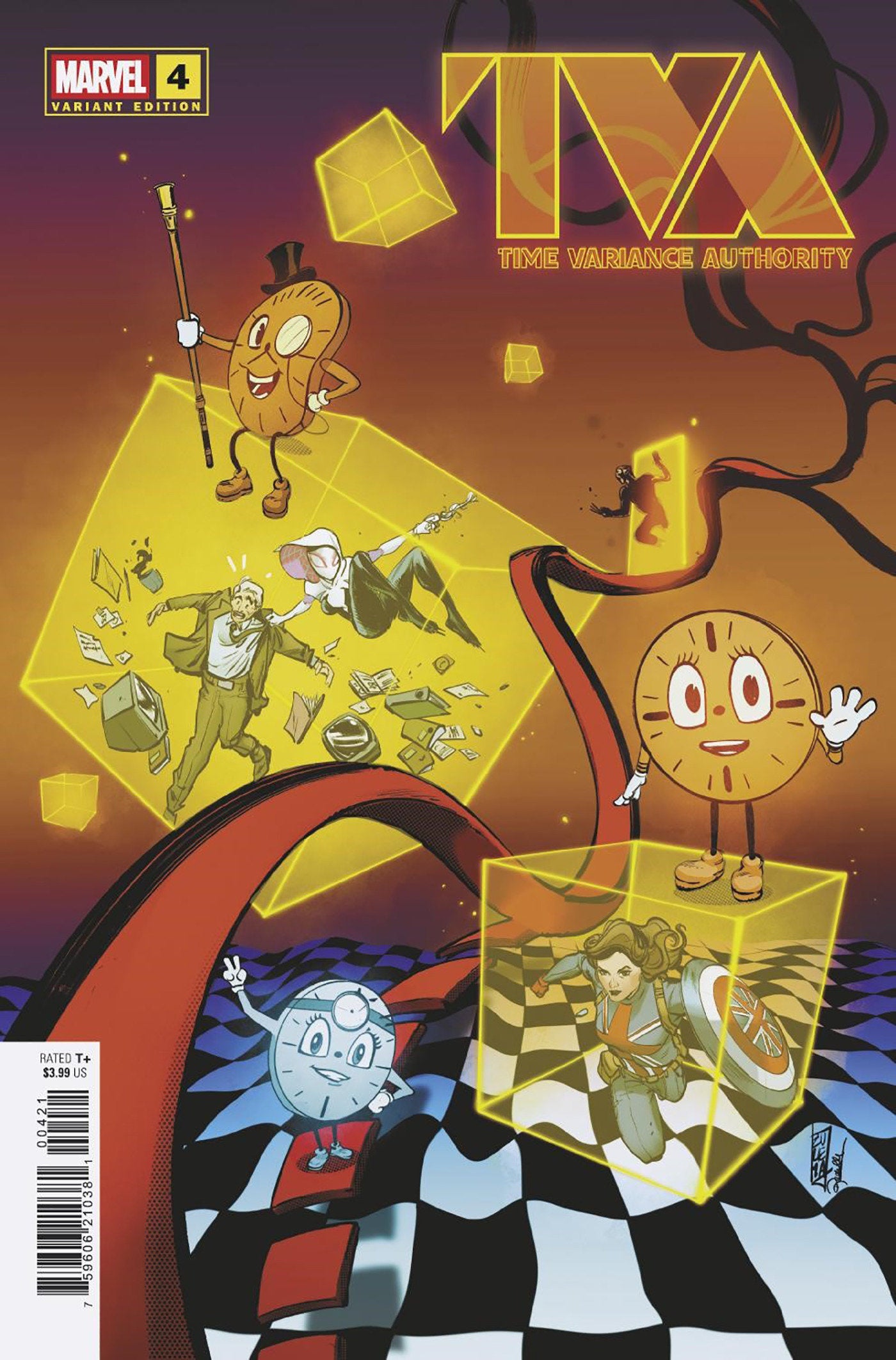 Tva #4 (Of 5) Zulema Scotto Lavina Variant | Dragon's Lair Comics and Fantasy Houston TX