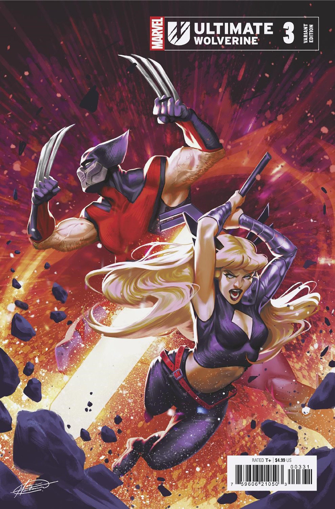 Ultimate Wolverine #3 Mateus Manhanini Variant | Dragon's Lair Comics and Fantasy Houston TX