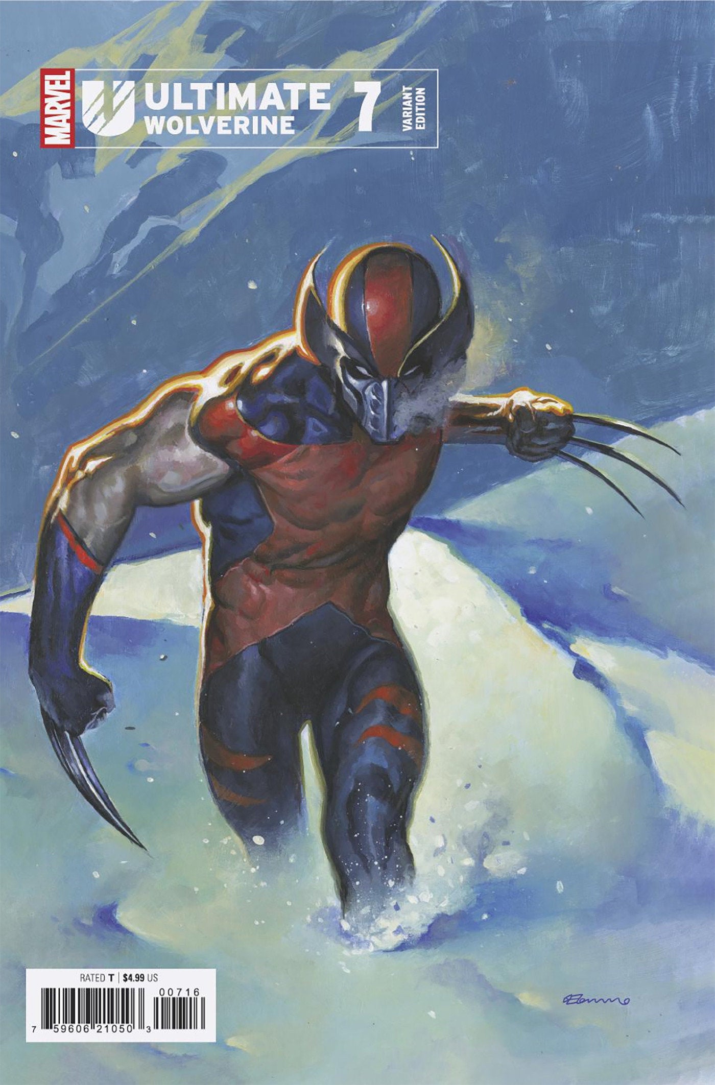 Ultimate Wolverine #7 Fabrizio De Tommaso Variant | Dragon's Lair Comics and Fantasy Houston TX