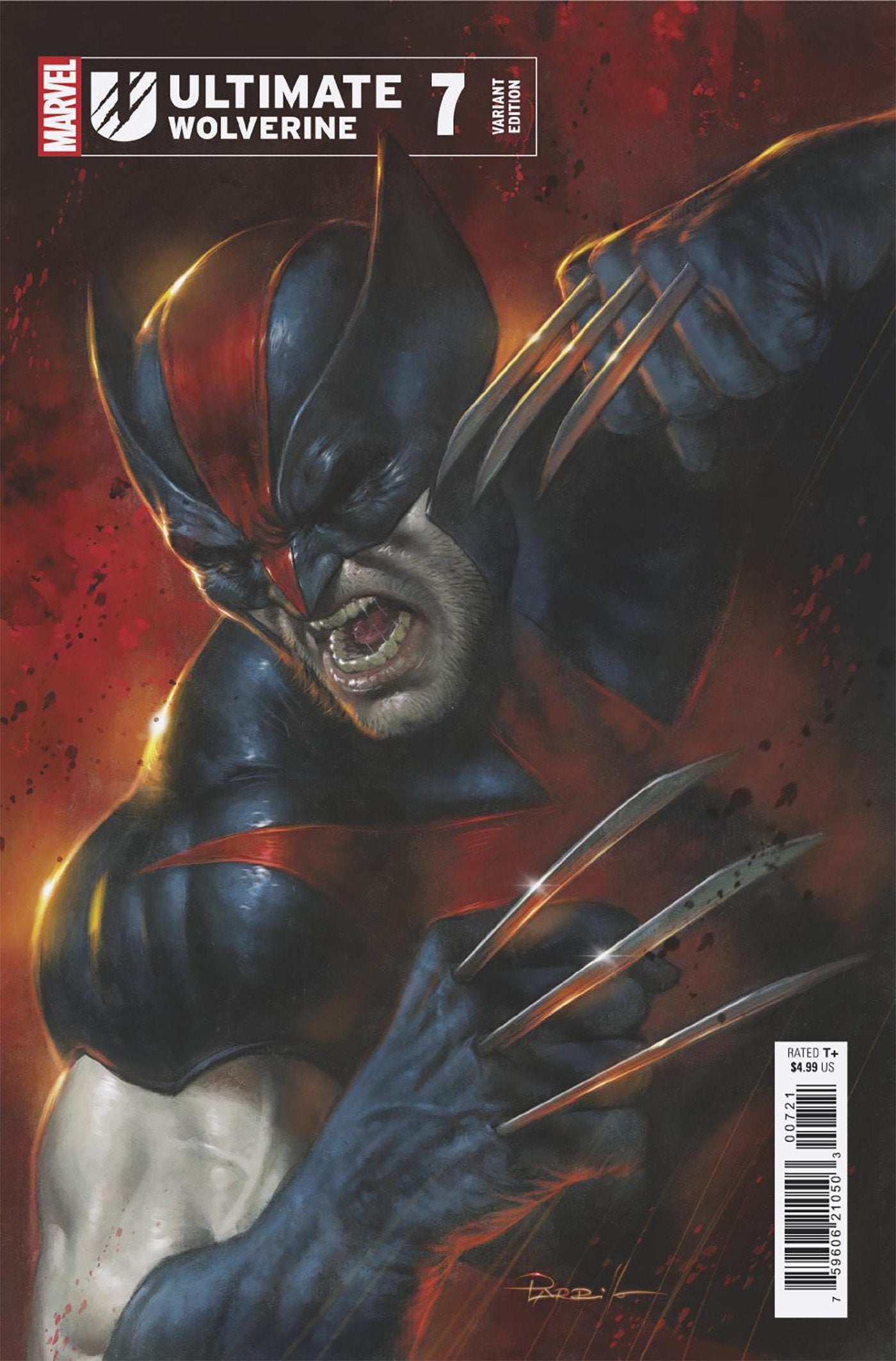 Ultimate Wolverine #7 Lucio Parrillo Variant | Dragon's Lair Comics and Fantasy Houston TX