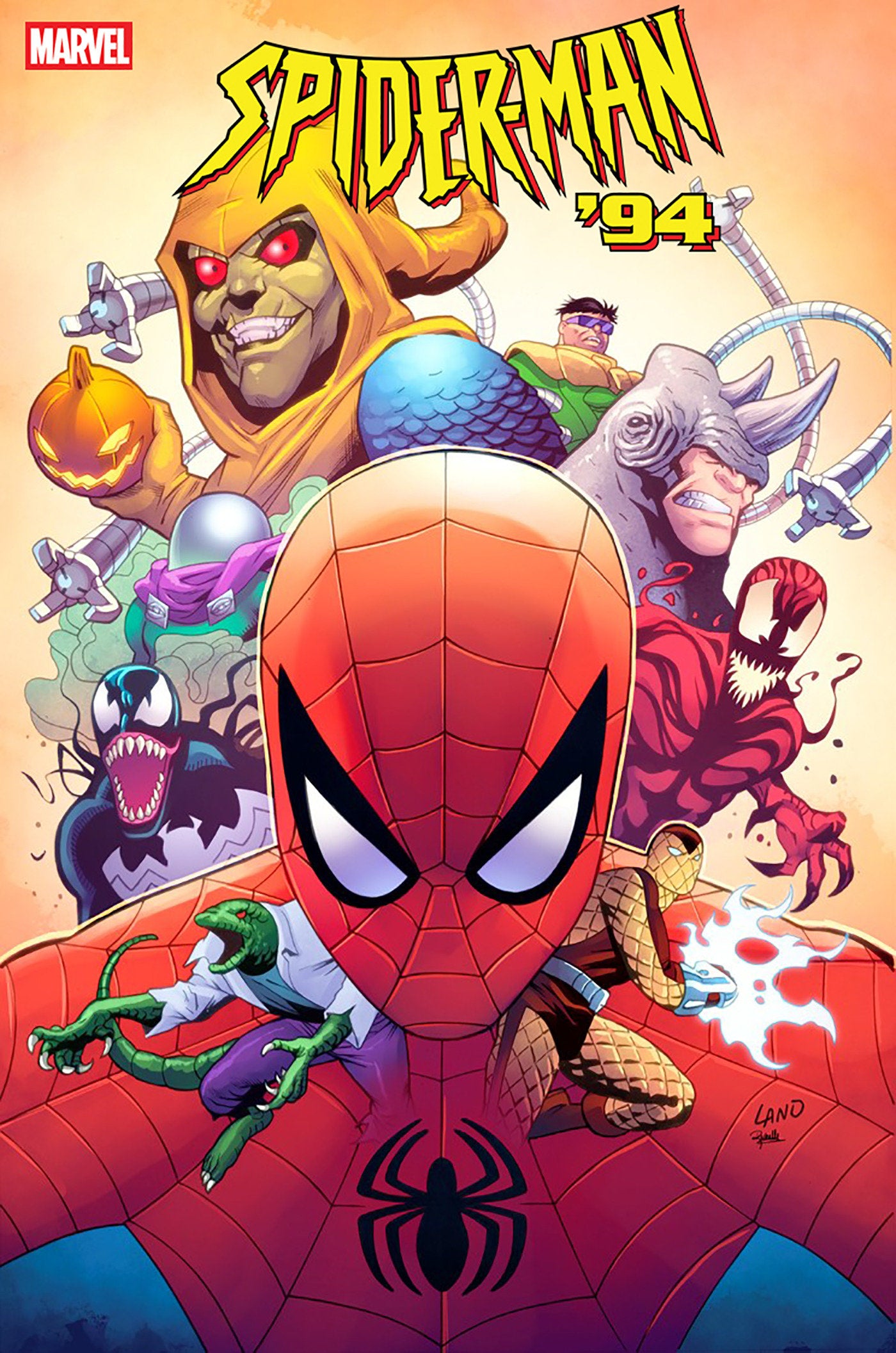 Spider Man '94 #1 Greg Land Local Comic Shop Day Variant | Dragon's Lair Comics and Fantasy Houston TX