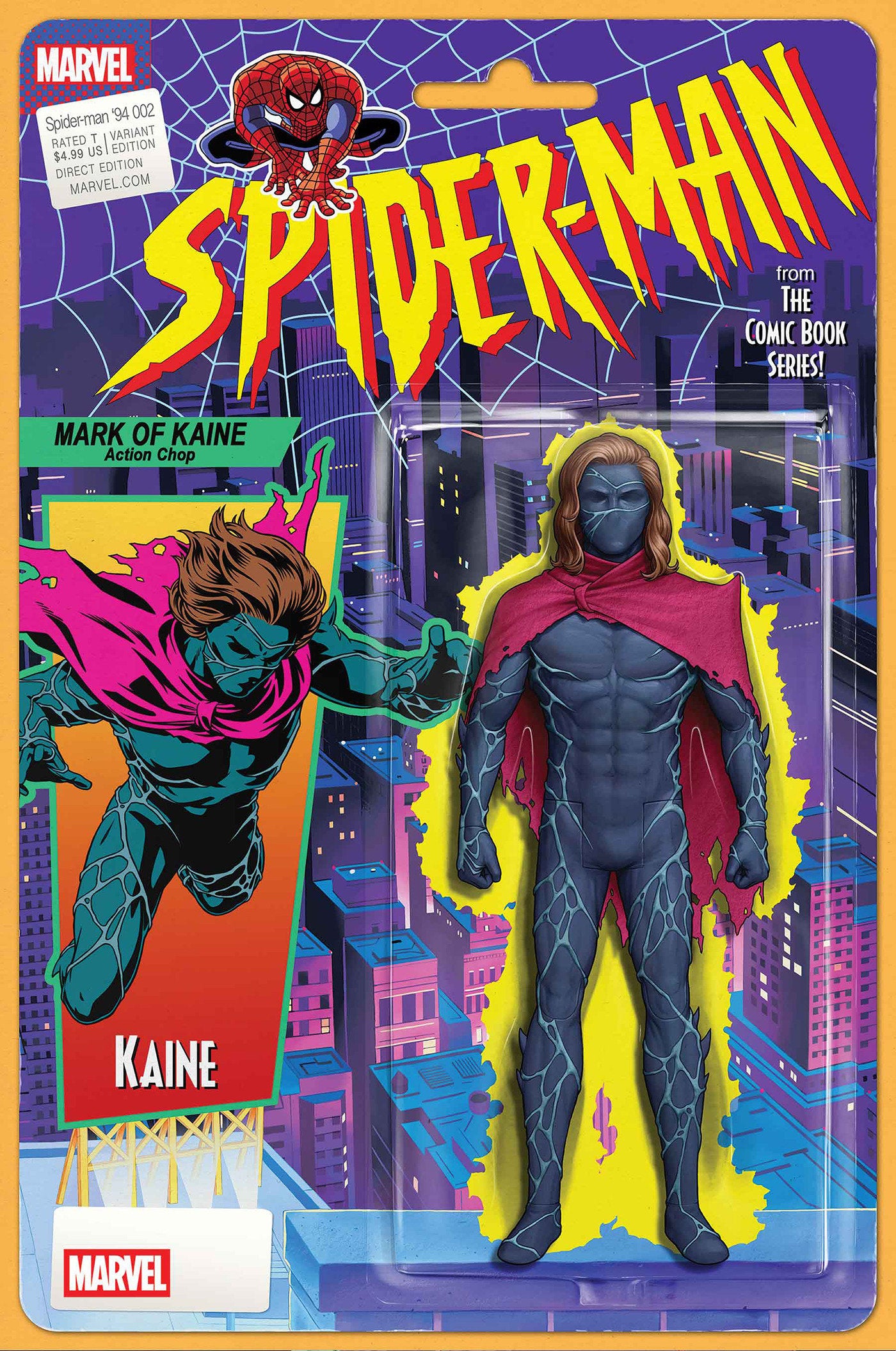 Spider Man '94 #2 John Tyler Christopher Action Figure Variant | Dragon's Lair Comics and Fantasy Houston TX