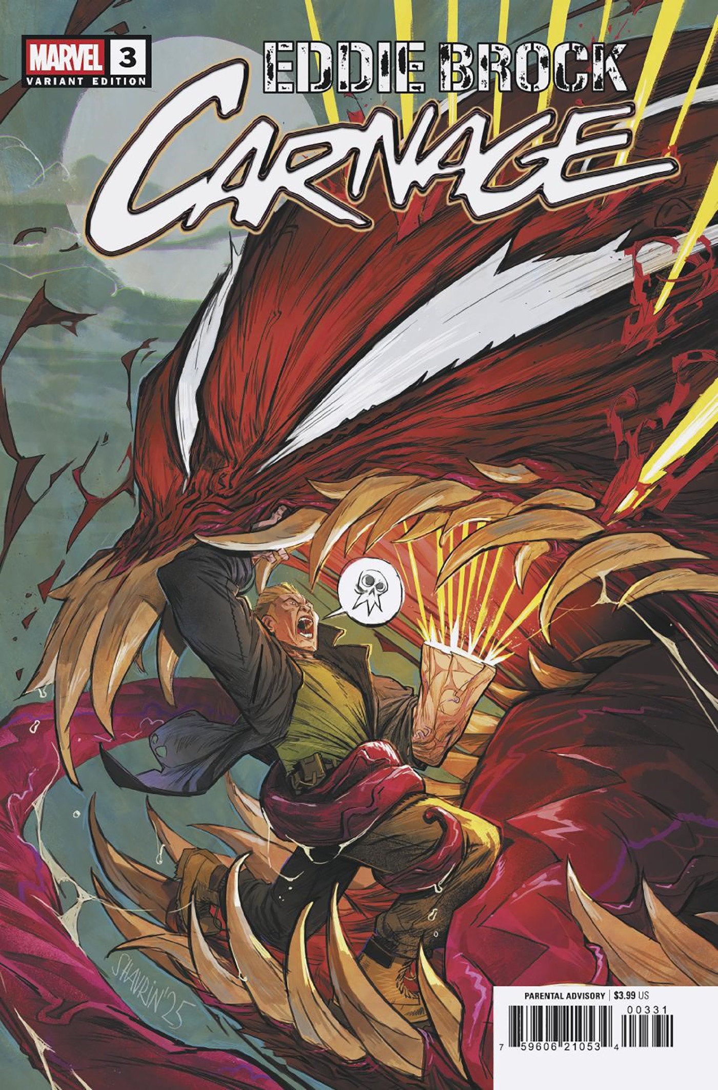Eddie Brock Carnage #3 Ivan Shavrin Variant | Dragon's Lair Comics and Fantasy Houston TX