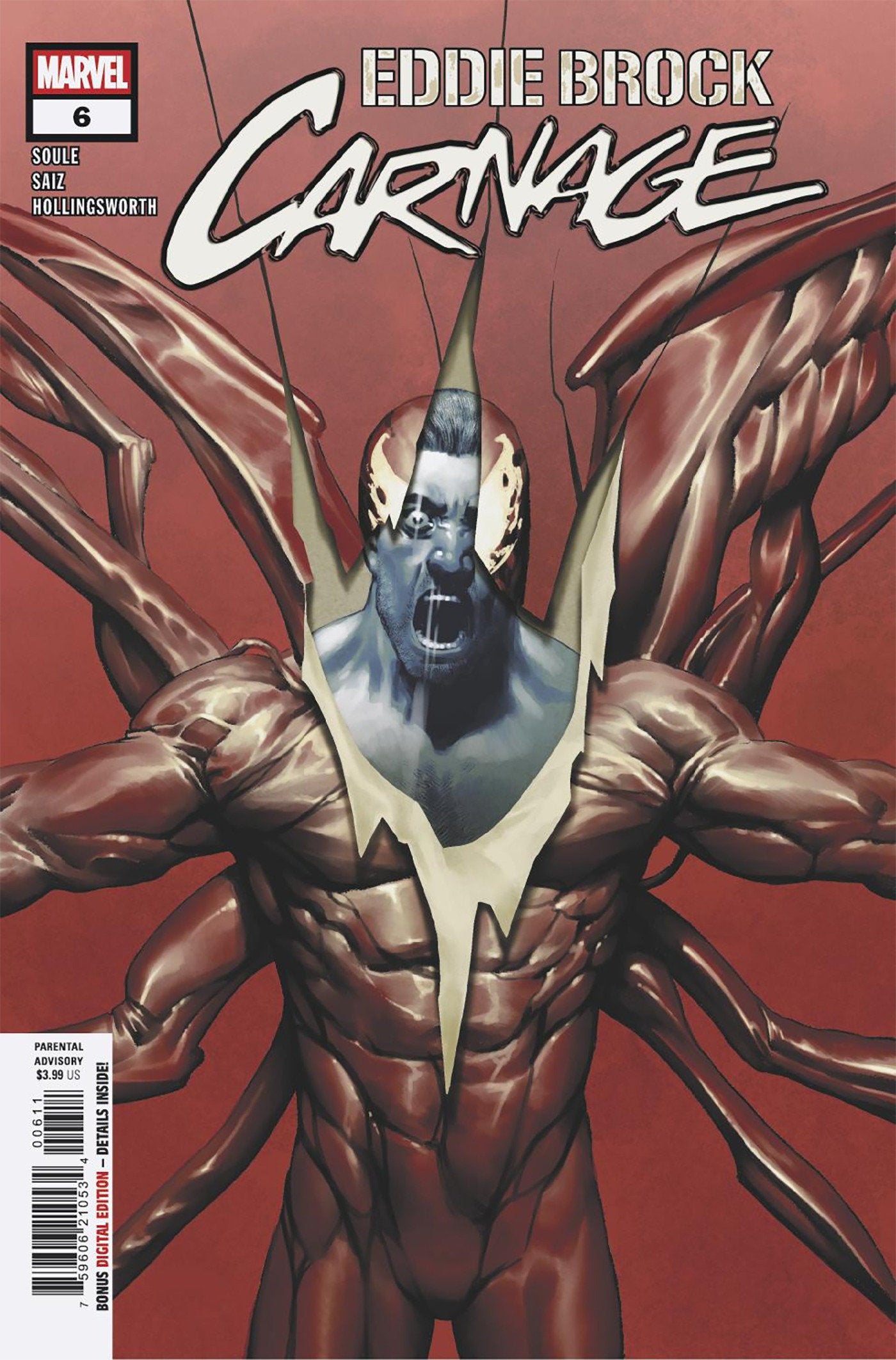 Eddie Brock: Carnage #6 | Dragon's Lair Comics and Fantasy Houston TX
