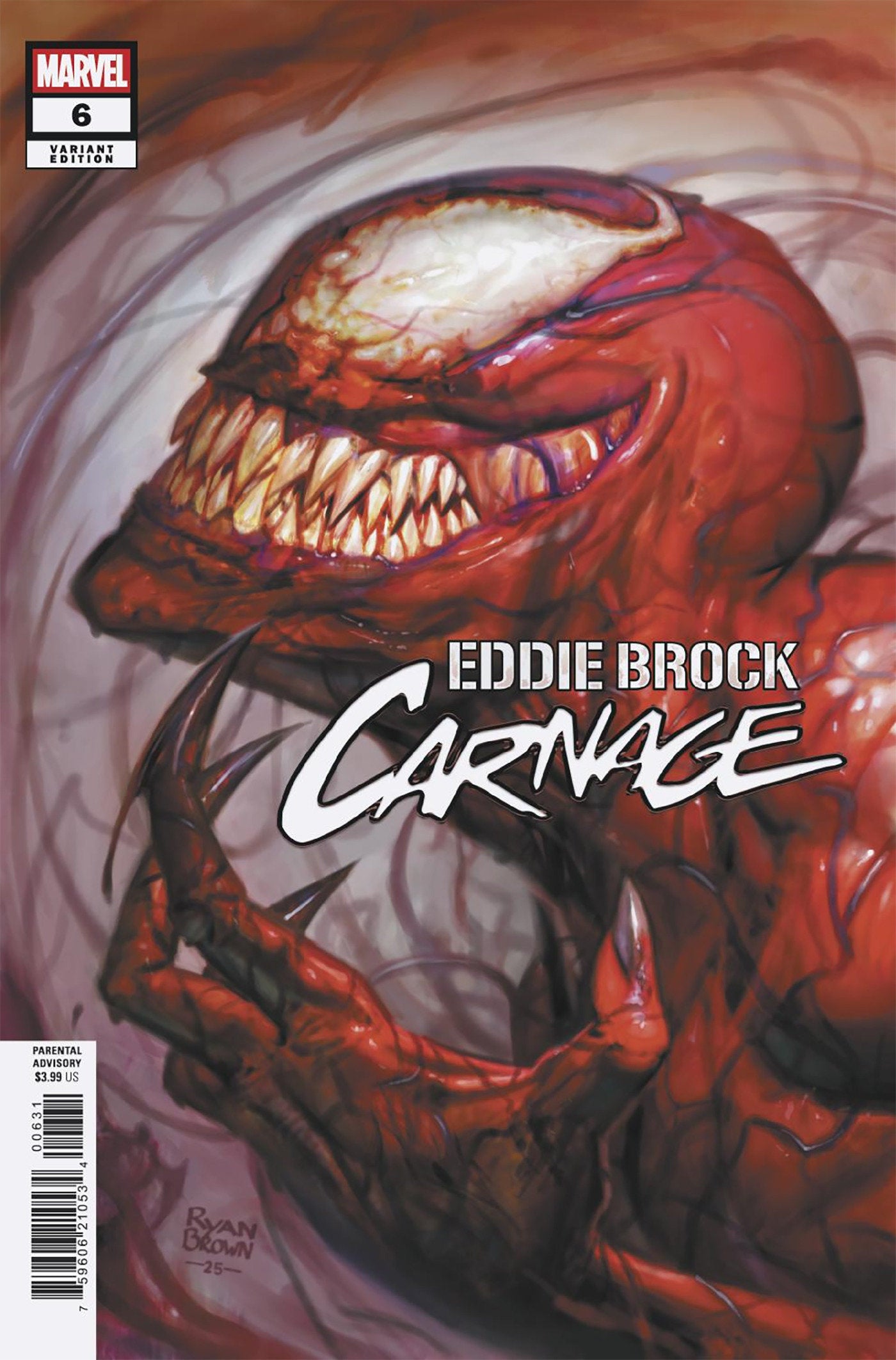 Eddie Brock: Carnage #6 Ryan Brown Variant | Dragon's Lair Comics and Fantasy Houston TX