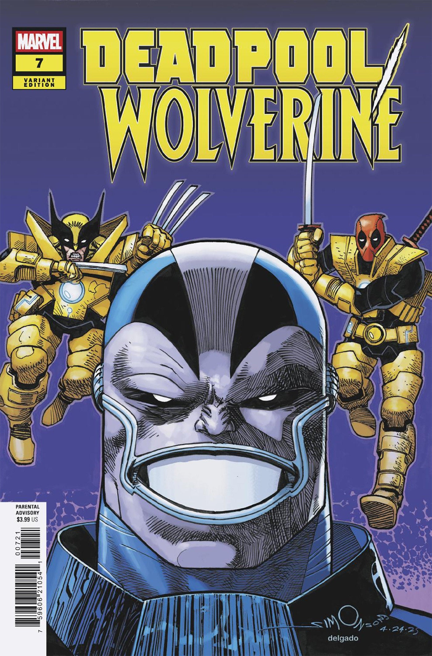 Deadpool/Wolverine #7 Walt Simonson Variant | Dragon's Lair Comics and Fantasy Houston TX