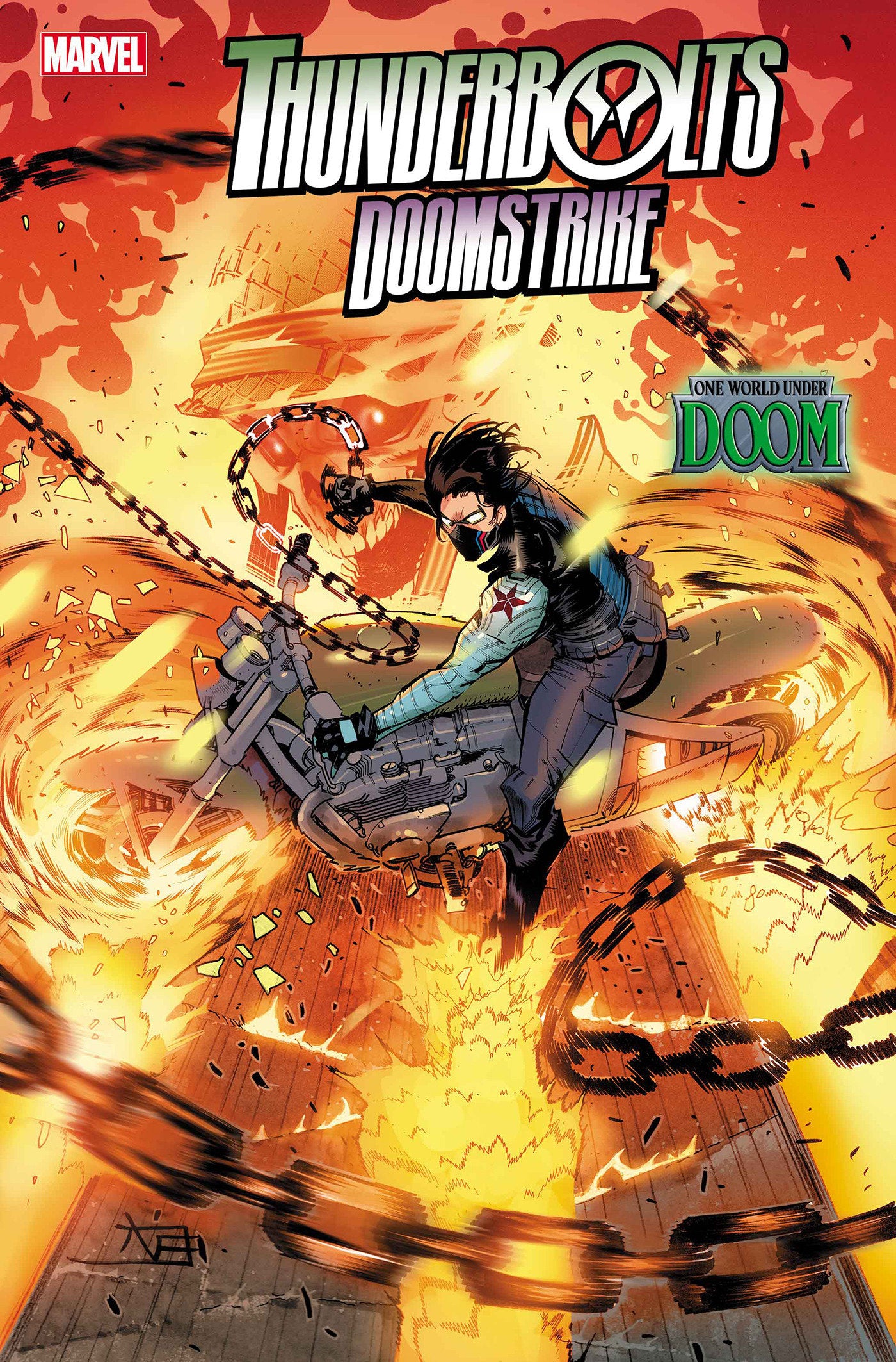 Thunderbolts: Doomstrike #2 Federico Vicentini Variant [Doom] | Dragon's Lair Comics and Fantasy Houston TX