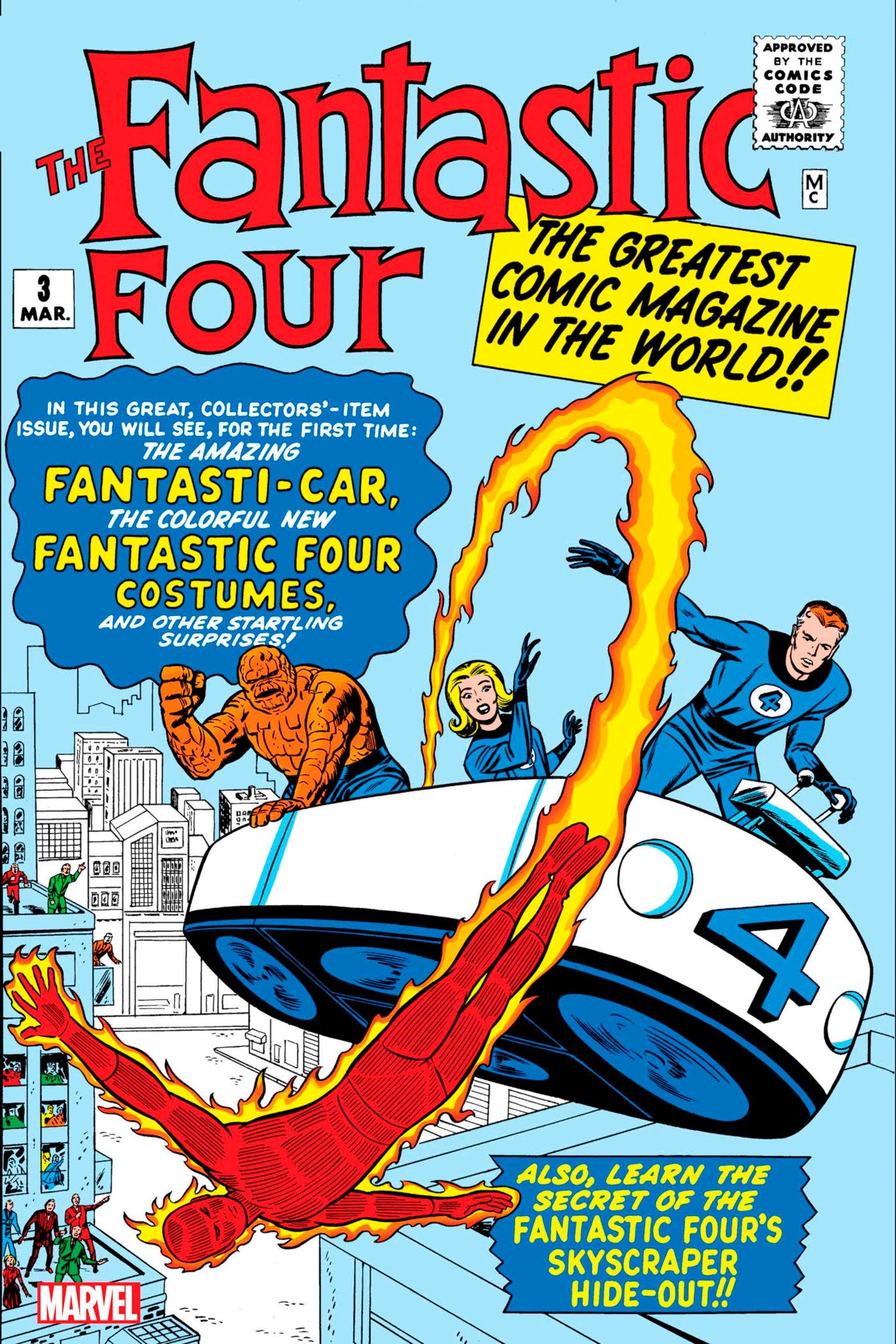 Fantastic Four Facsimile Edition #3 | Dragon's Lair Comics and Fantasy Houston TX