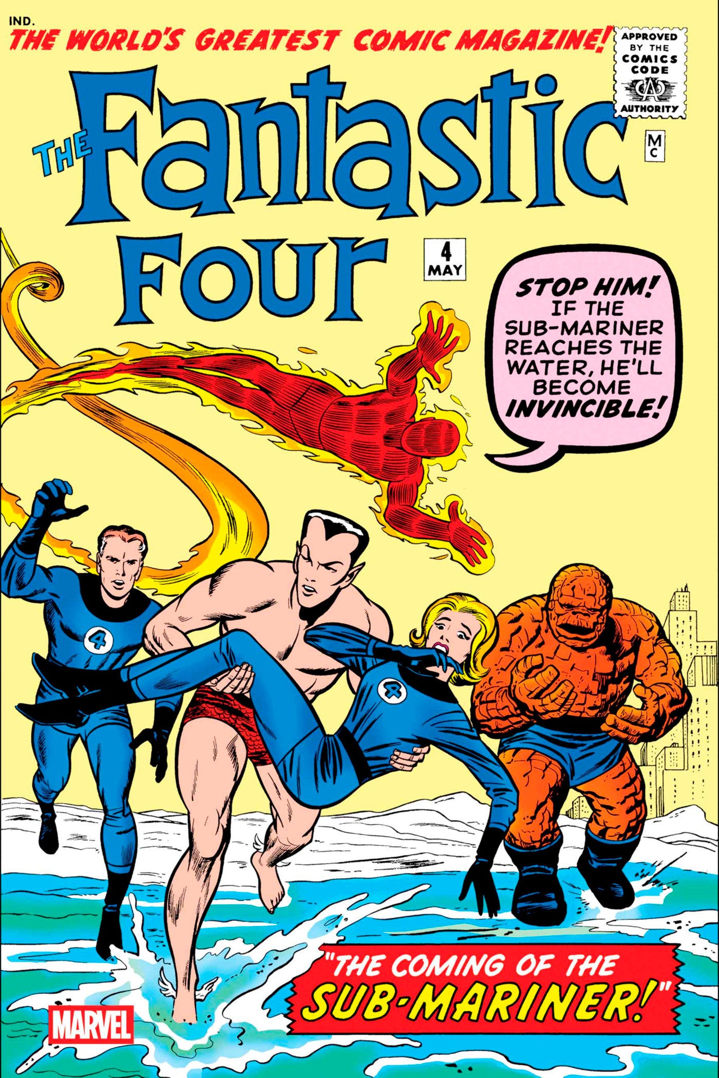 Fantastic Four #4 Facsimile Edition | Dragon's Lair Comics and Fantasy Houston TX