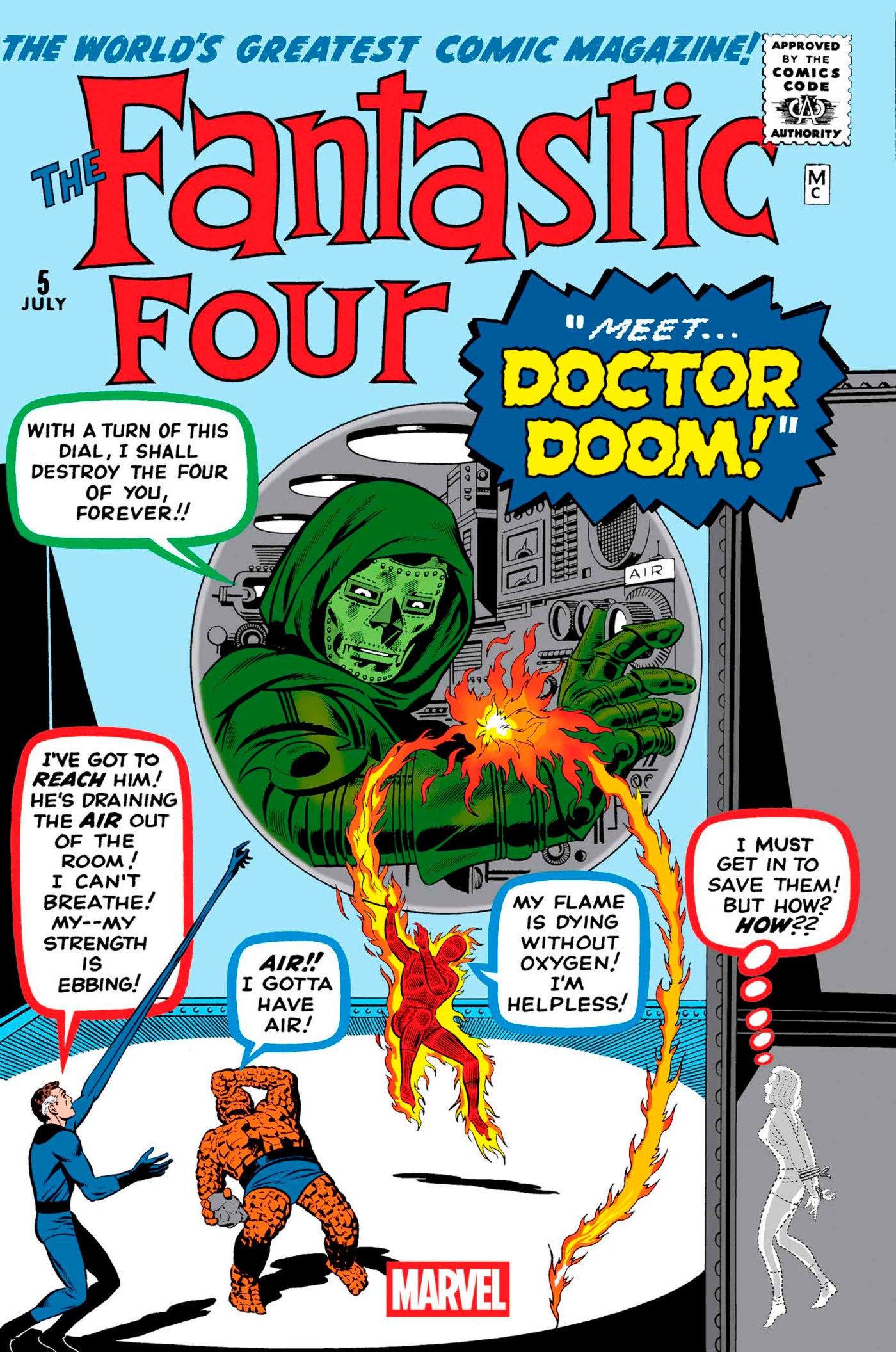 Fantastic Four #5 Facsimile Edition | Dragon's Lair Comics and Fantasy Houston TX