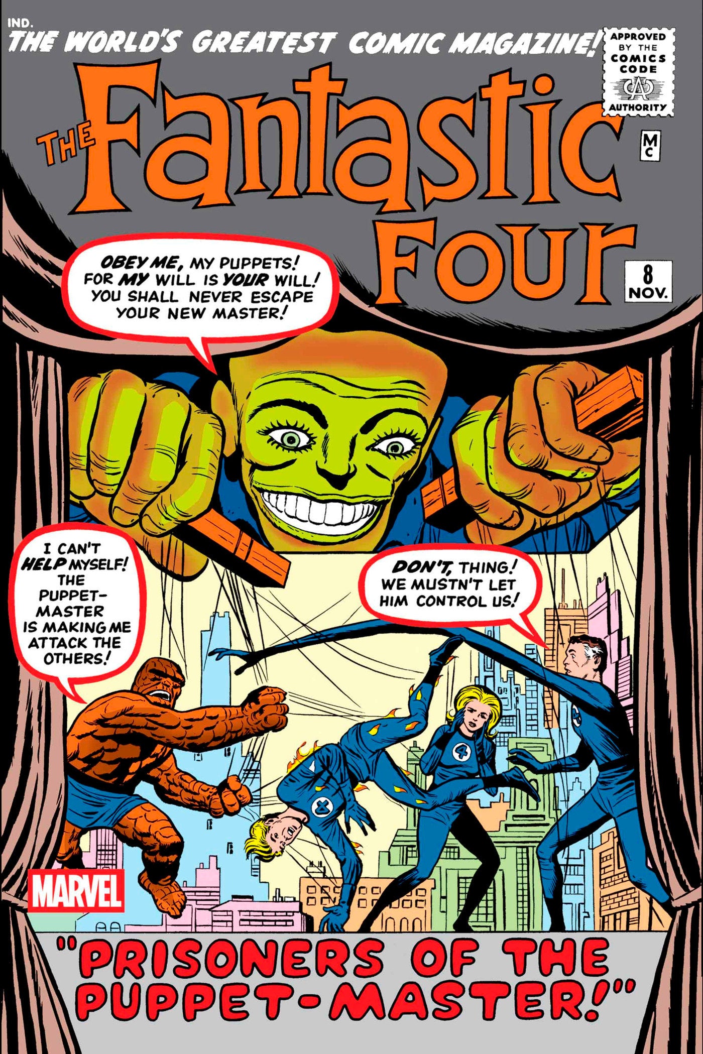 Fantastic Four #8 Facsimile Edition | Dragon's Lair Comics and Fantasy Houston TX