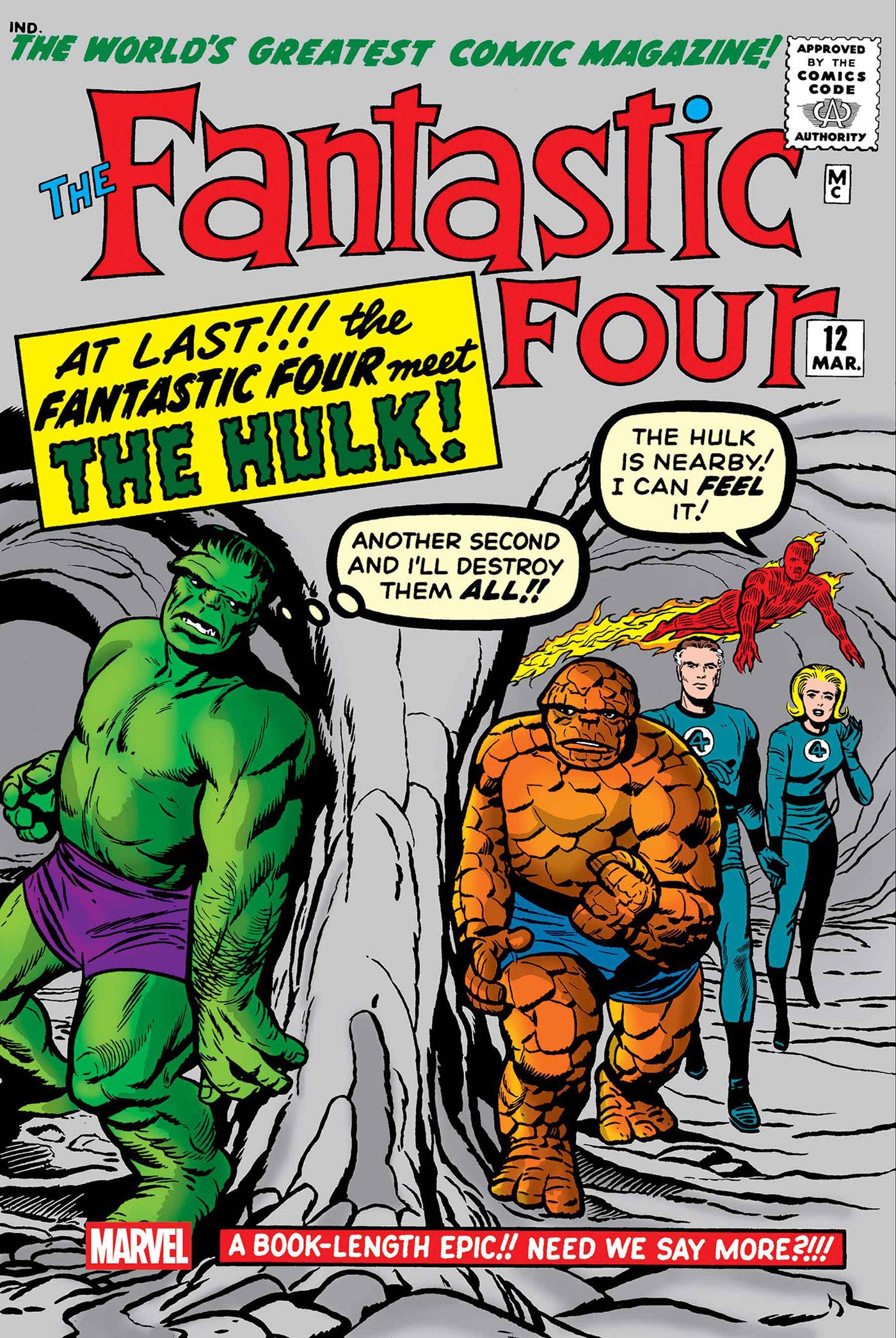 Fantastic Four #12 Facsimile Edition | Dragon's Lair Comics and Fantasy Houston TX