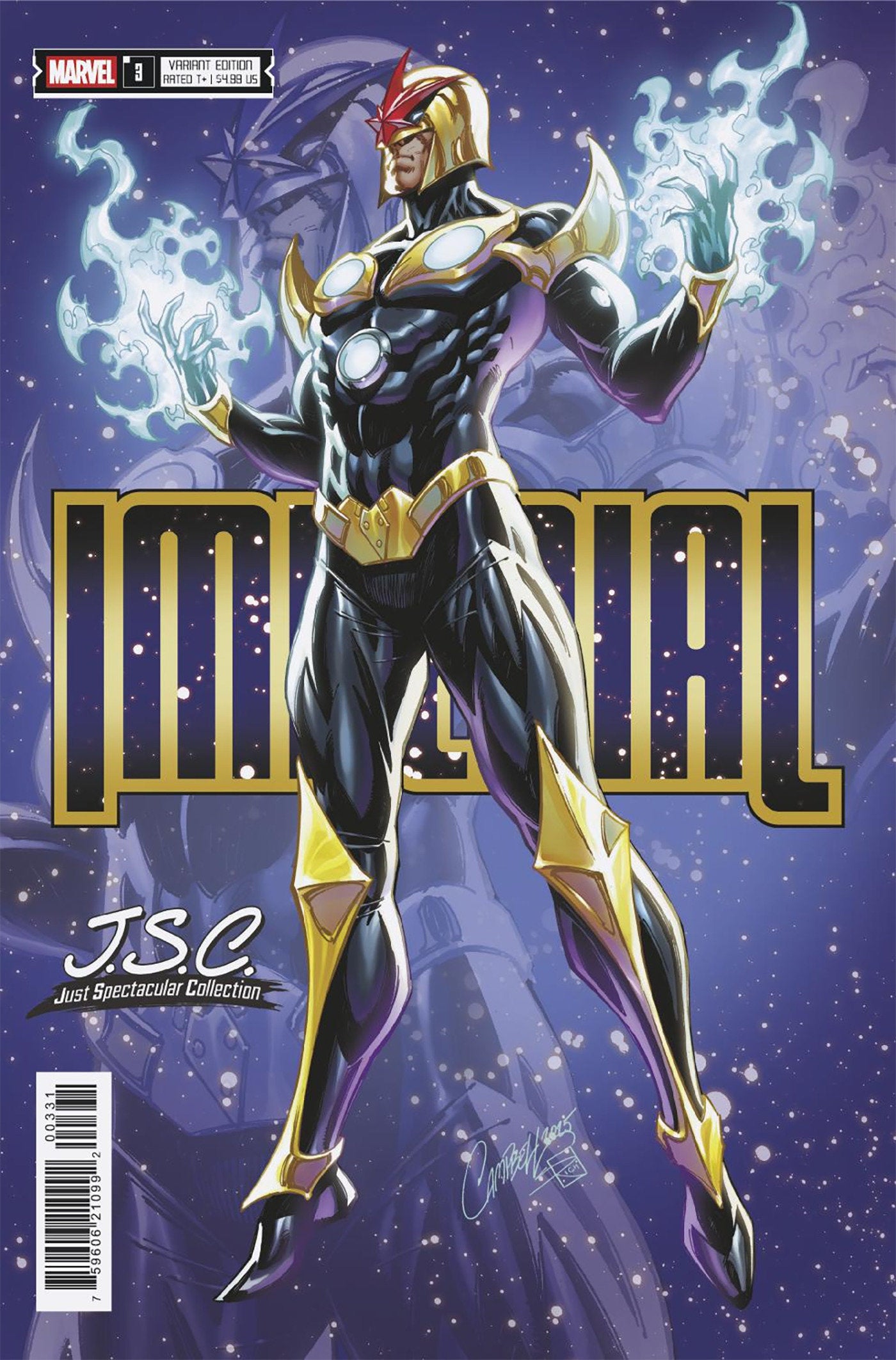 Imperial #3 J. Scott Campbell Just Spectacular Collection Variant | Dragon's Lair Comics and Fantasy Houston TX