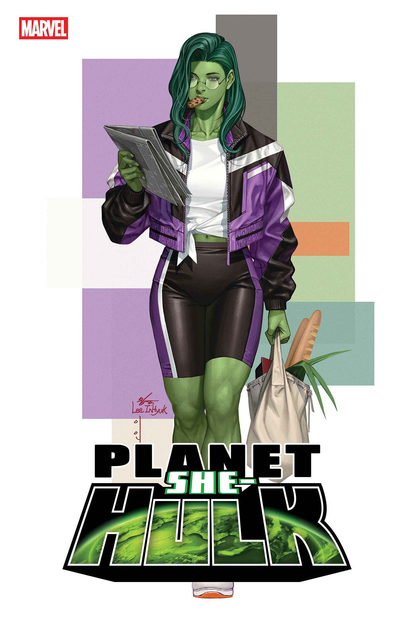 Planet She Hulk #1 Inhyuk Lee Street Verse Variant | Dragon's Lair Comics and Fantasy Houston TX
