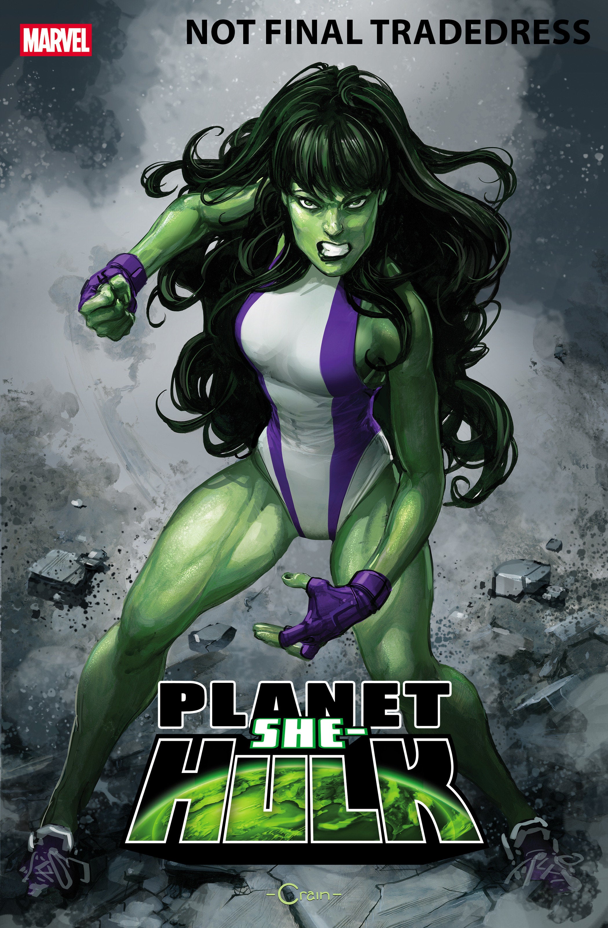 Planet She Hulk #3 Clayton Crain Variant | Odin's Place