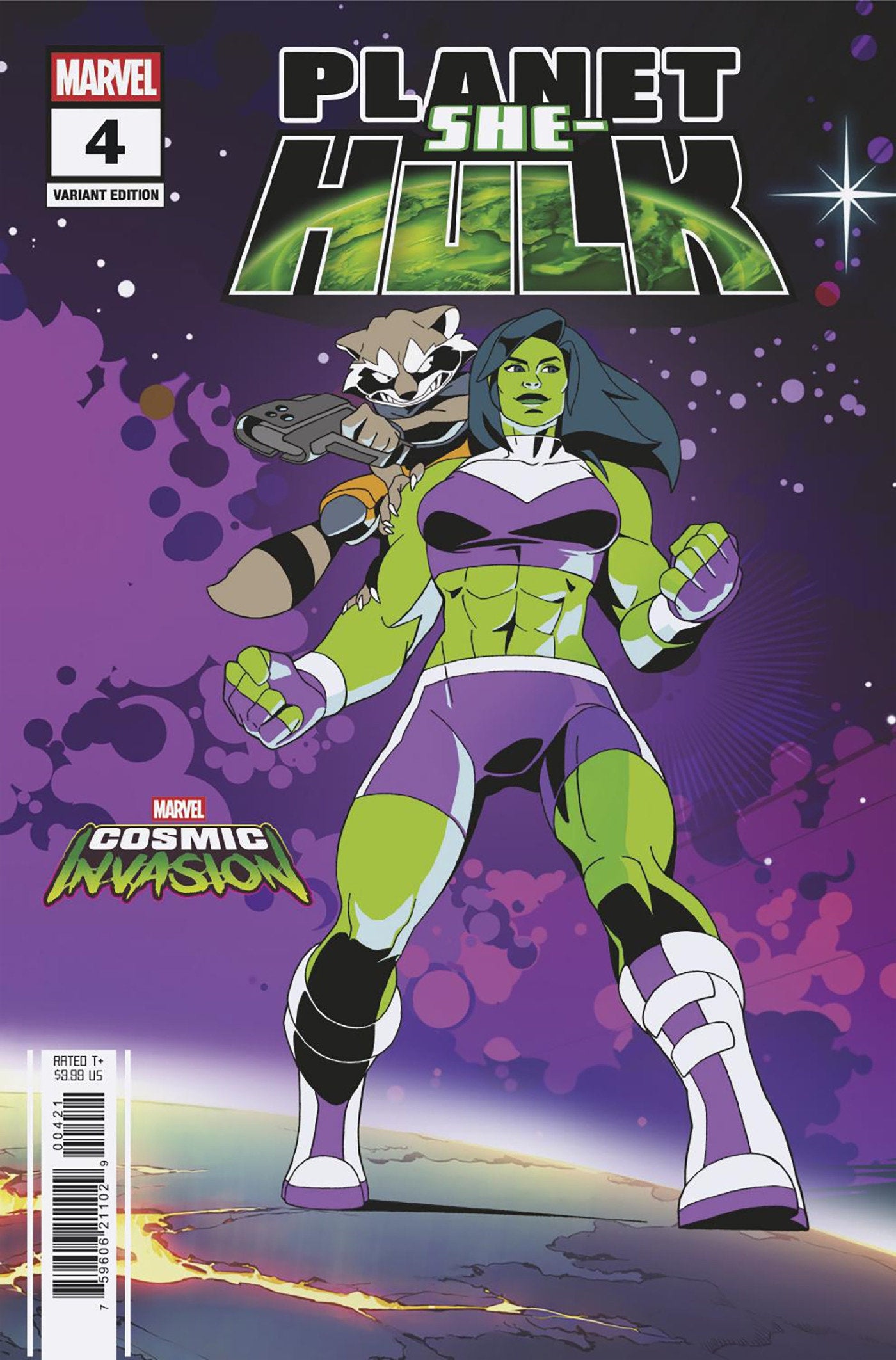 Planet She Hulk #4 Marvel Cosmic Invasion Variant | Odin's Place