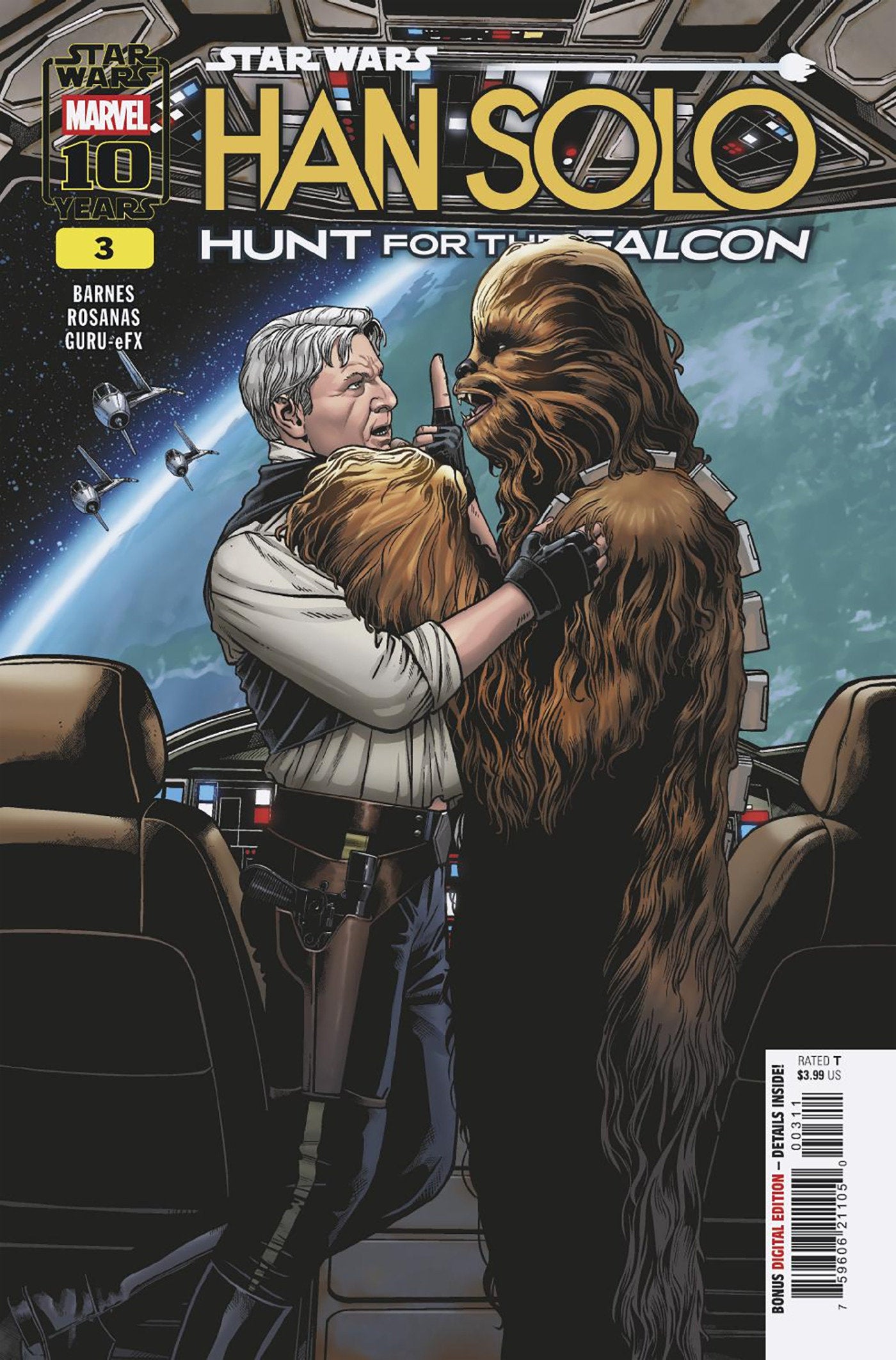 Star Wars: Han Solo   Hunt For The Falcon #3 | Dragon's Lair Comics and Fantasy Houston TX