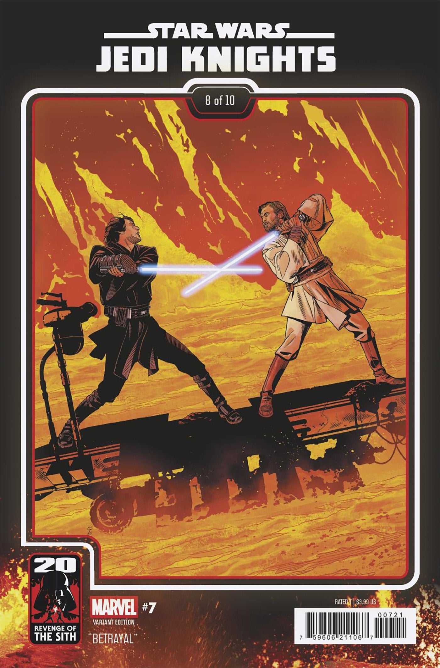 Star Wars: Jedi Knights #7 Chris Sprouse Revenge Of The Sith 20 Th Anniversary Variant | Dragon's Lair Comics and Fantasy Houston TX