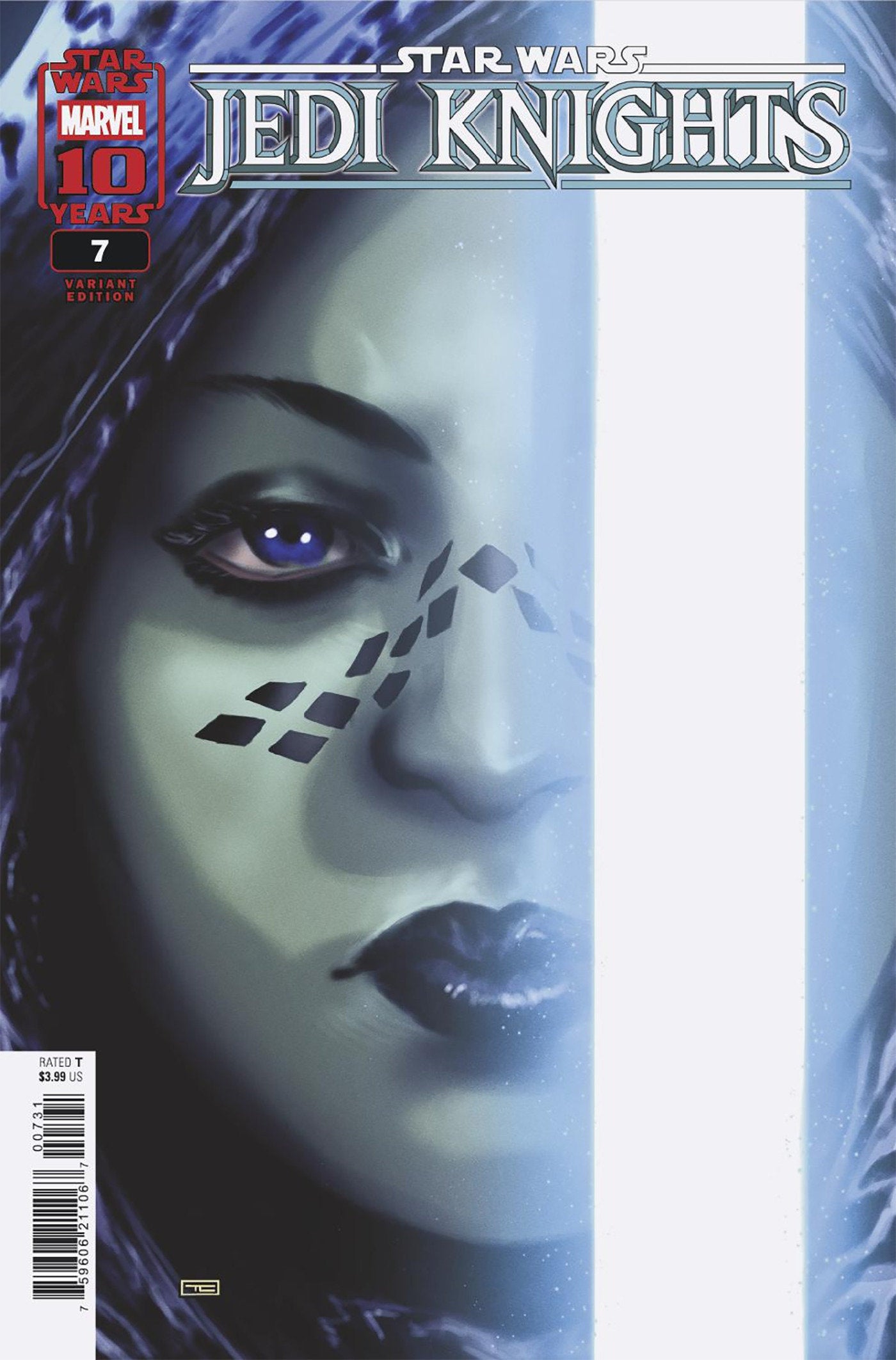 Star Wars: Jedi Knights #7 Taurin Clarke Lightsaber Variant | Dragon's Lair Comics and Fantasy Houston TX