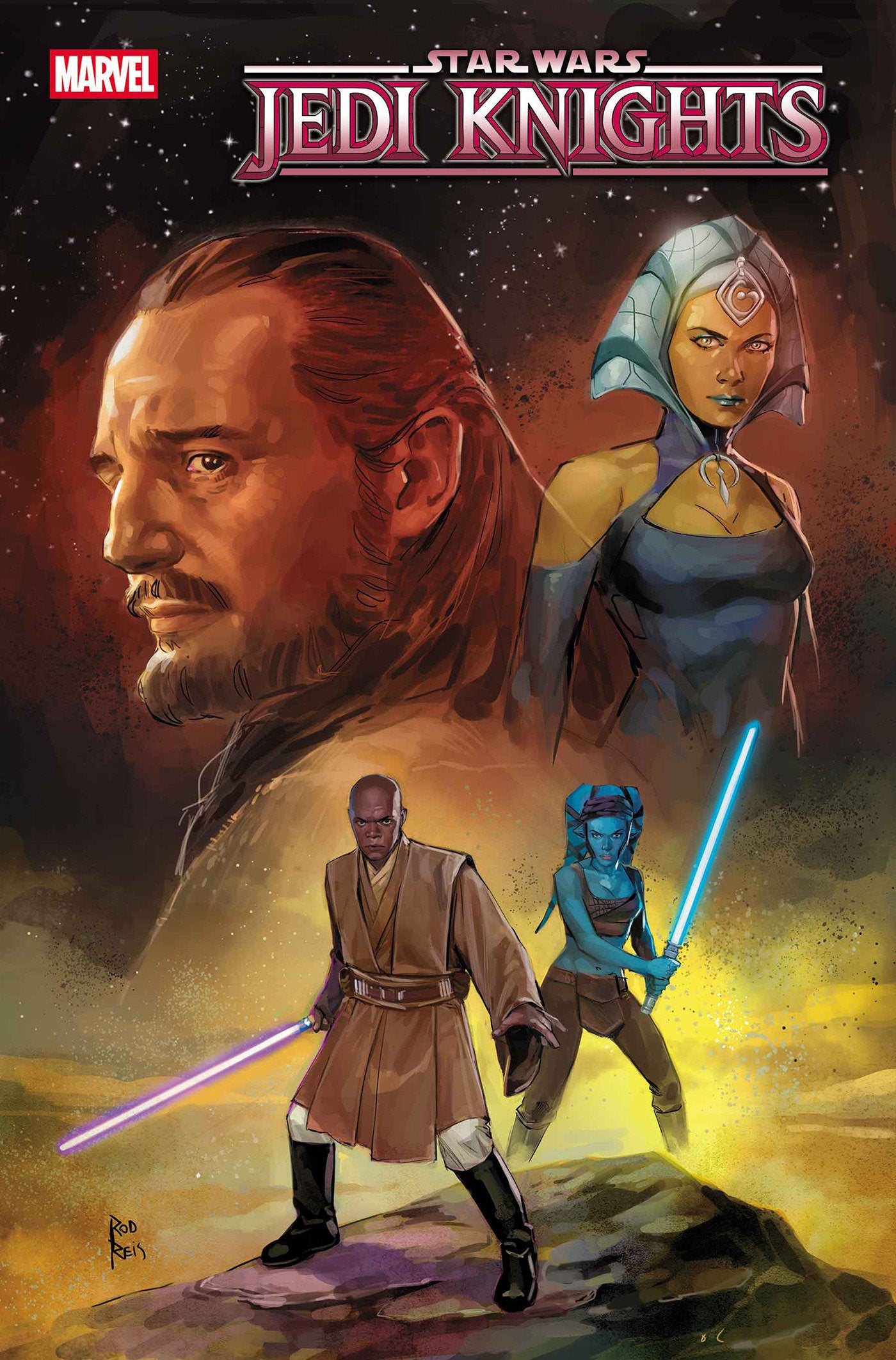 Star Wars: Jedi Knights #7 Rod Reis Variant | Dragon's Lair Comics and Fantasy Houston TX