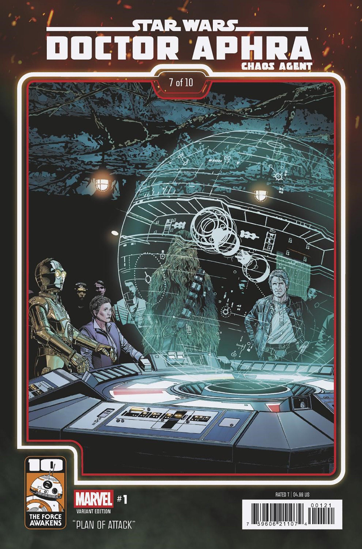 Star Wars: Doctor Aphra - Chaos Agent #1 Chris Sprouse The Force Awakens 10th Anniversary Variant | Dragon's Lair Comics and Fantasy Houston TX